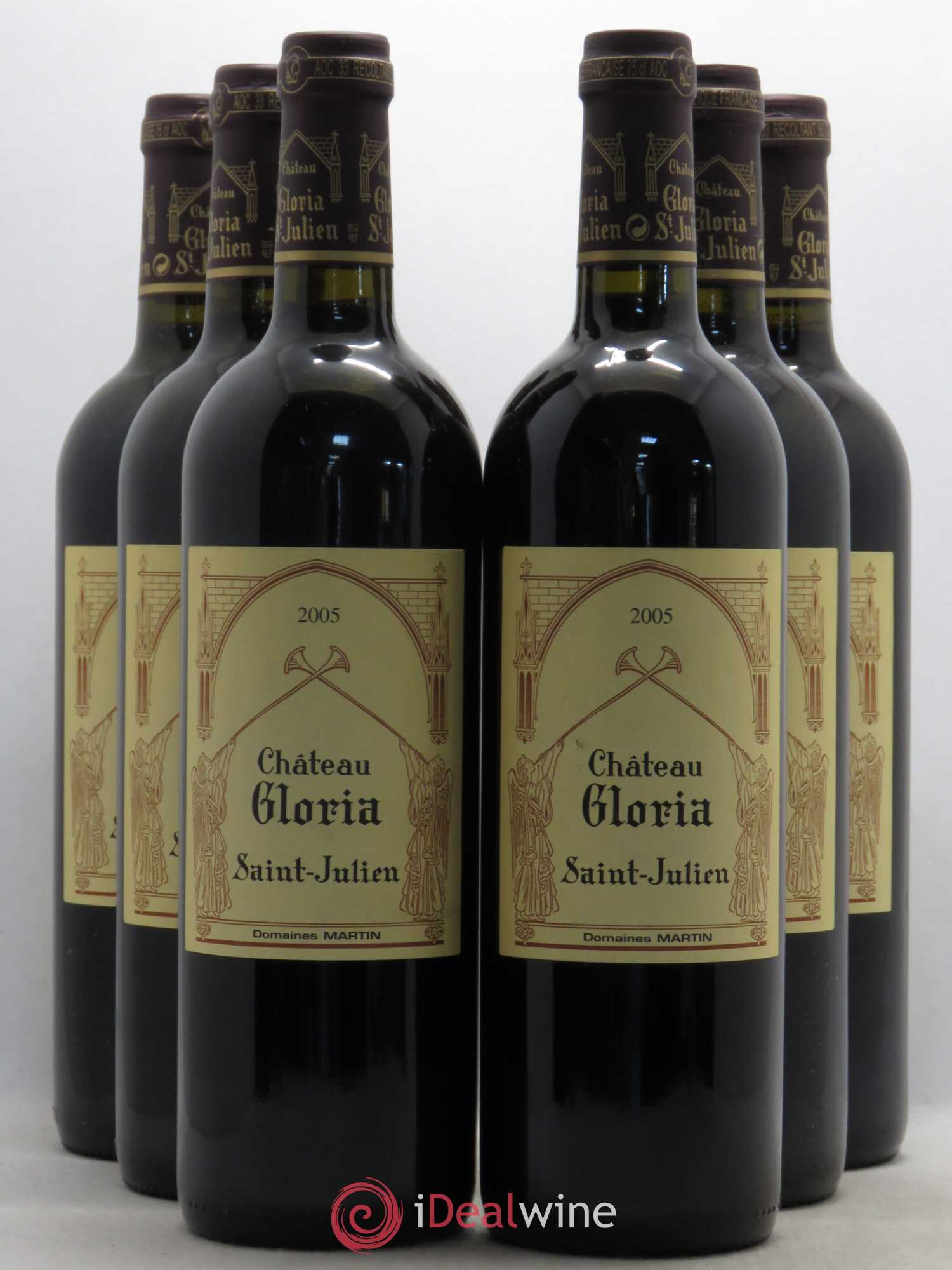 Château Gloria 2005 - Lot de 6 bouteilles - 0