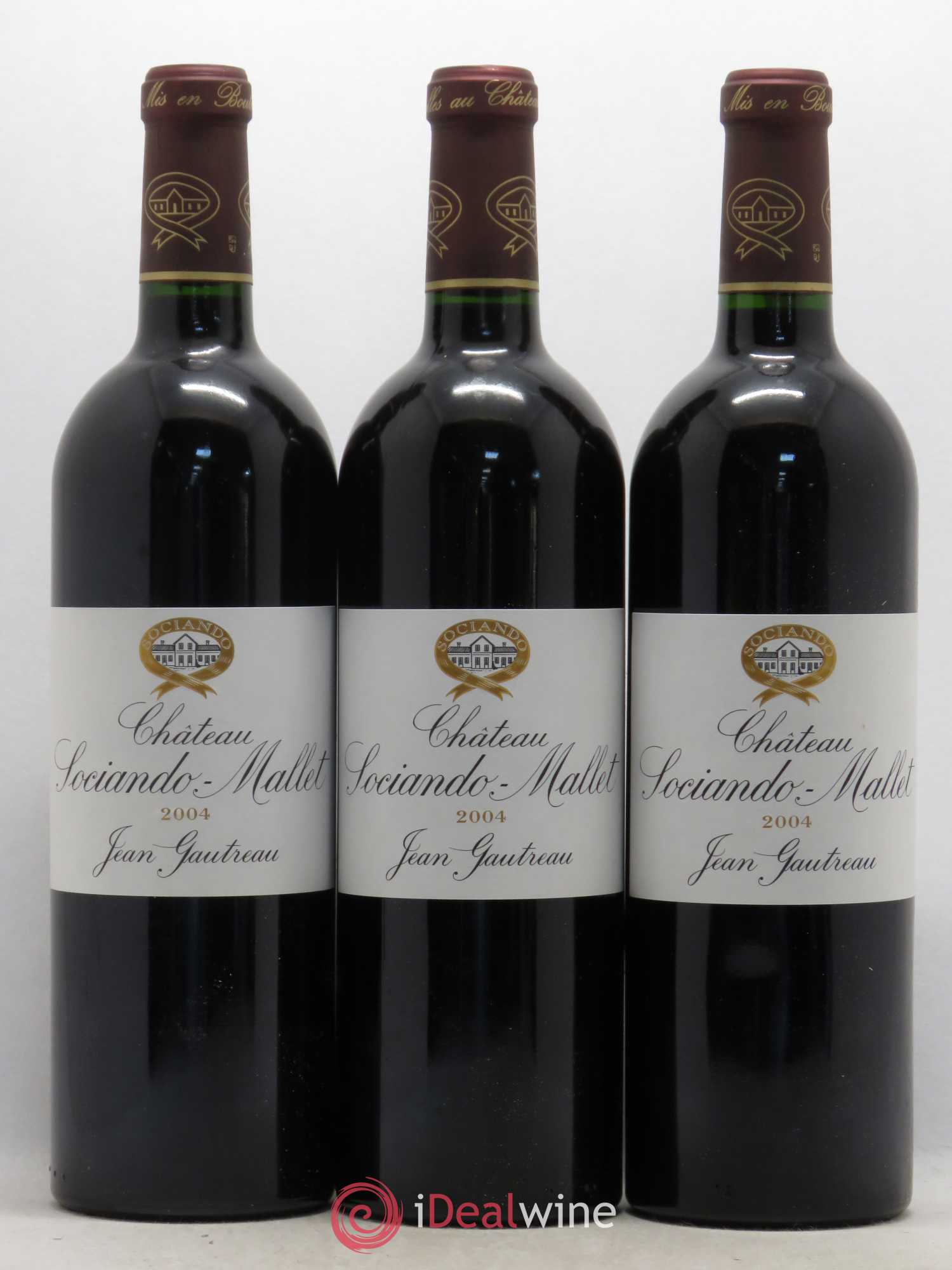 Château Sociando Mallet 2004 - Lot de 12 bouteilles - 3