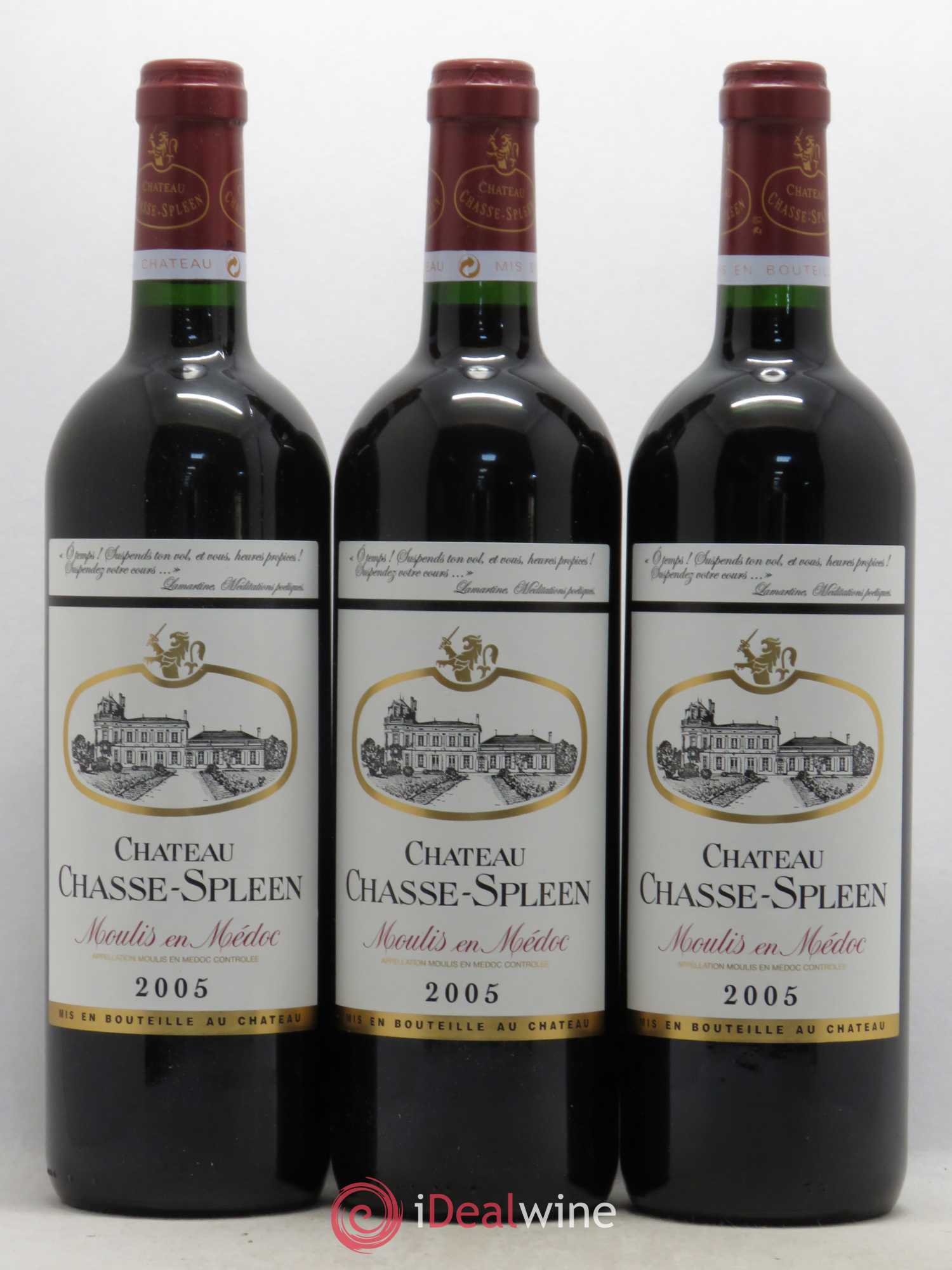 Château Chasse Spleen 2005 - Lot de 6 bouteilles - 2