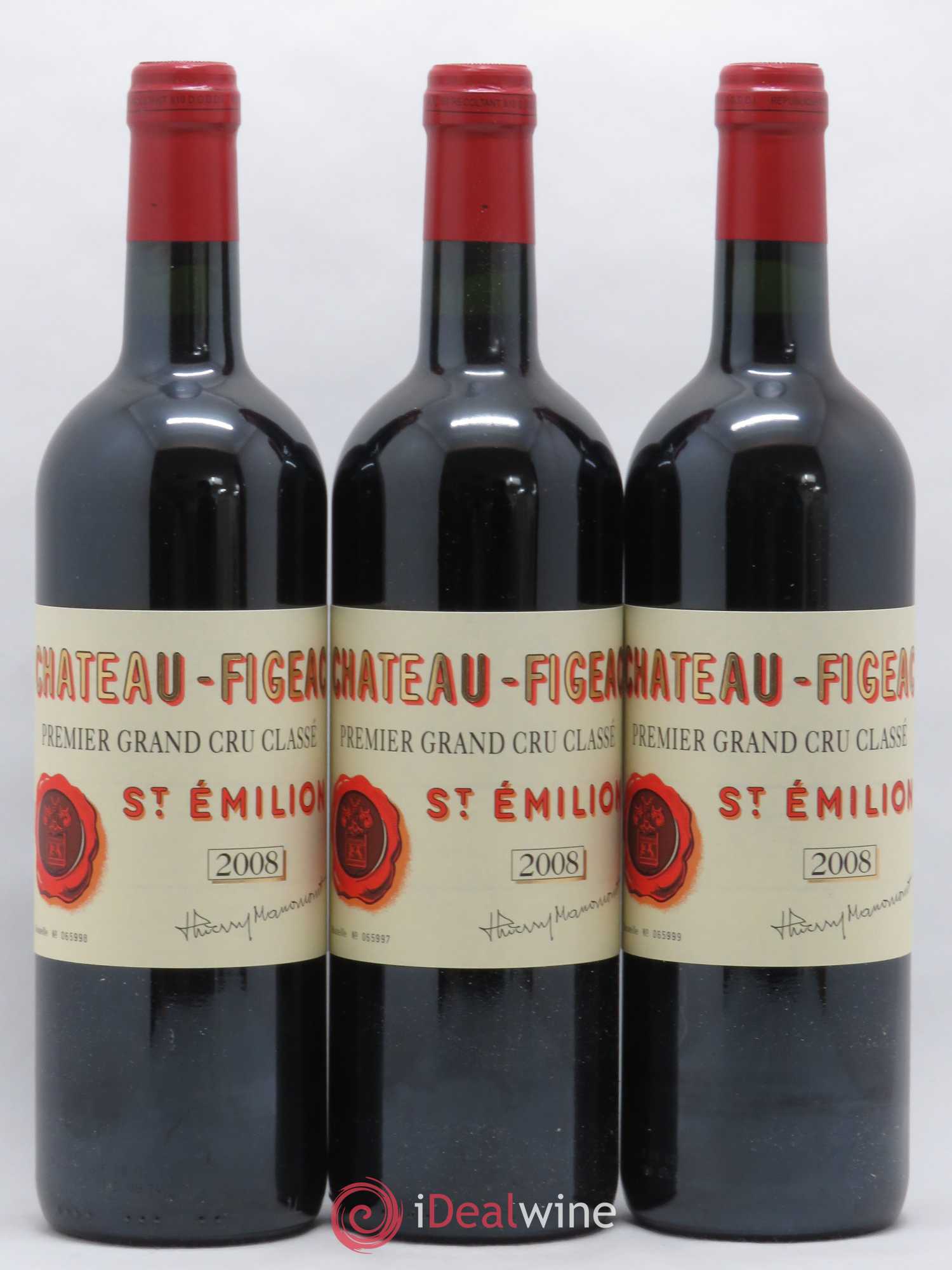Château Figeac 1er Grand Cru Classé A 2008 - Lot de 6 bouteilles - 2