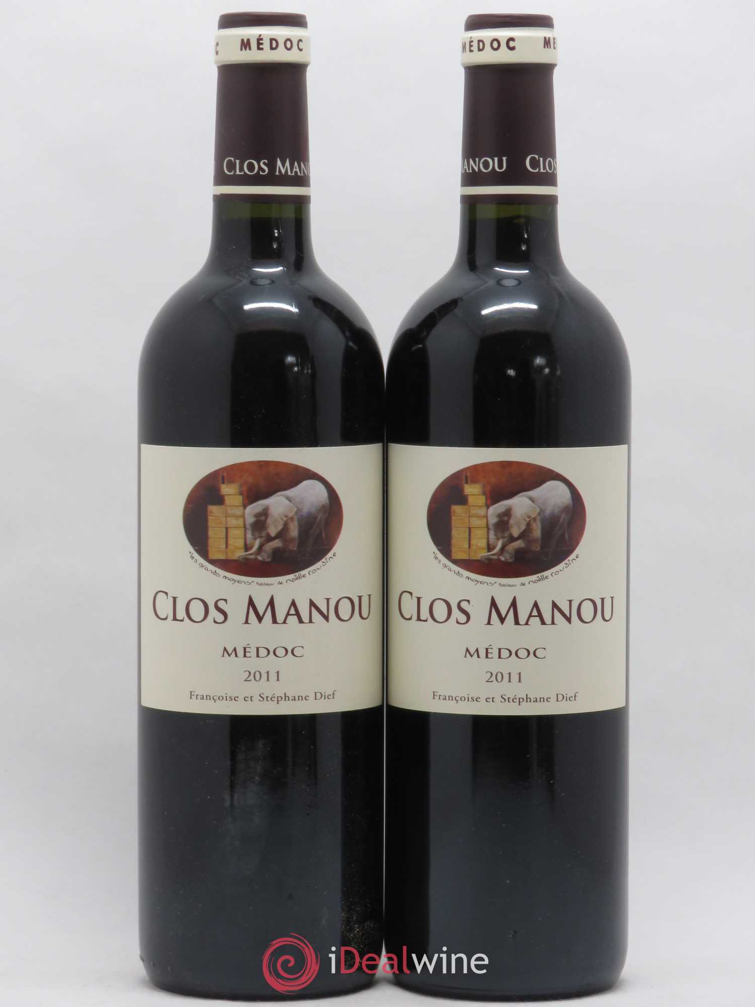 Clos Manou 2011 - Lot de 2 bouteilles - 0