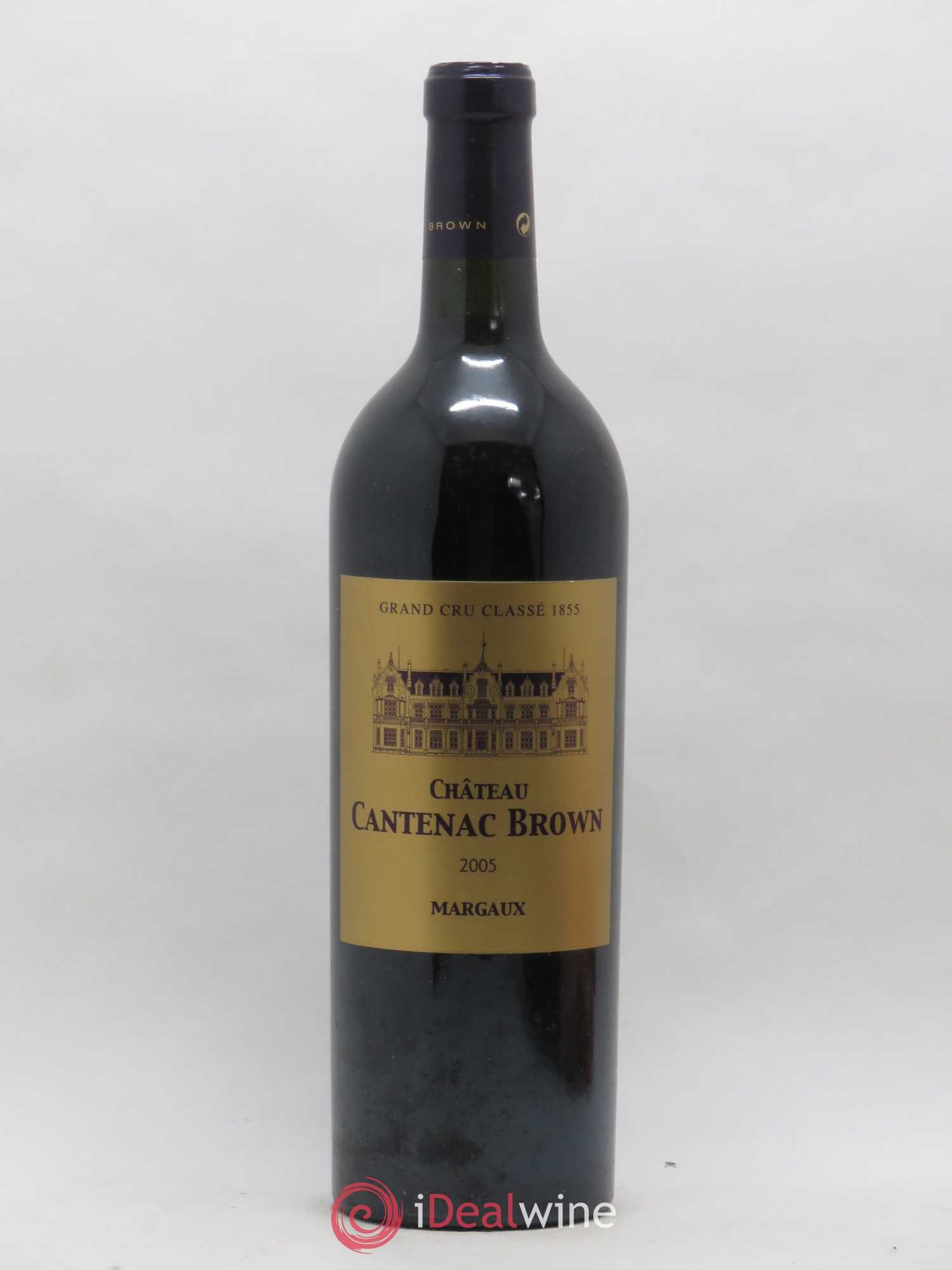 Château Cantenac Brown 3ème Grand Cru Classé 2005 - Lot de 1 bouteille - 0