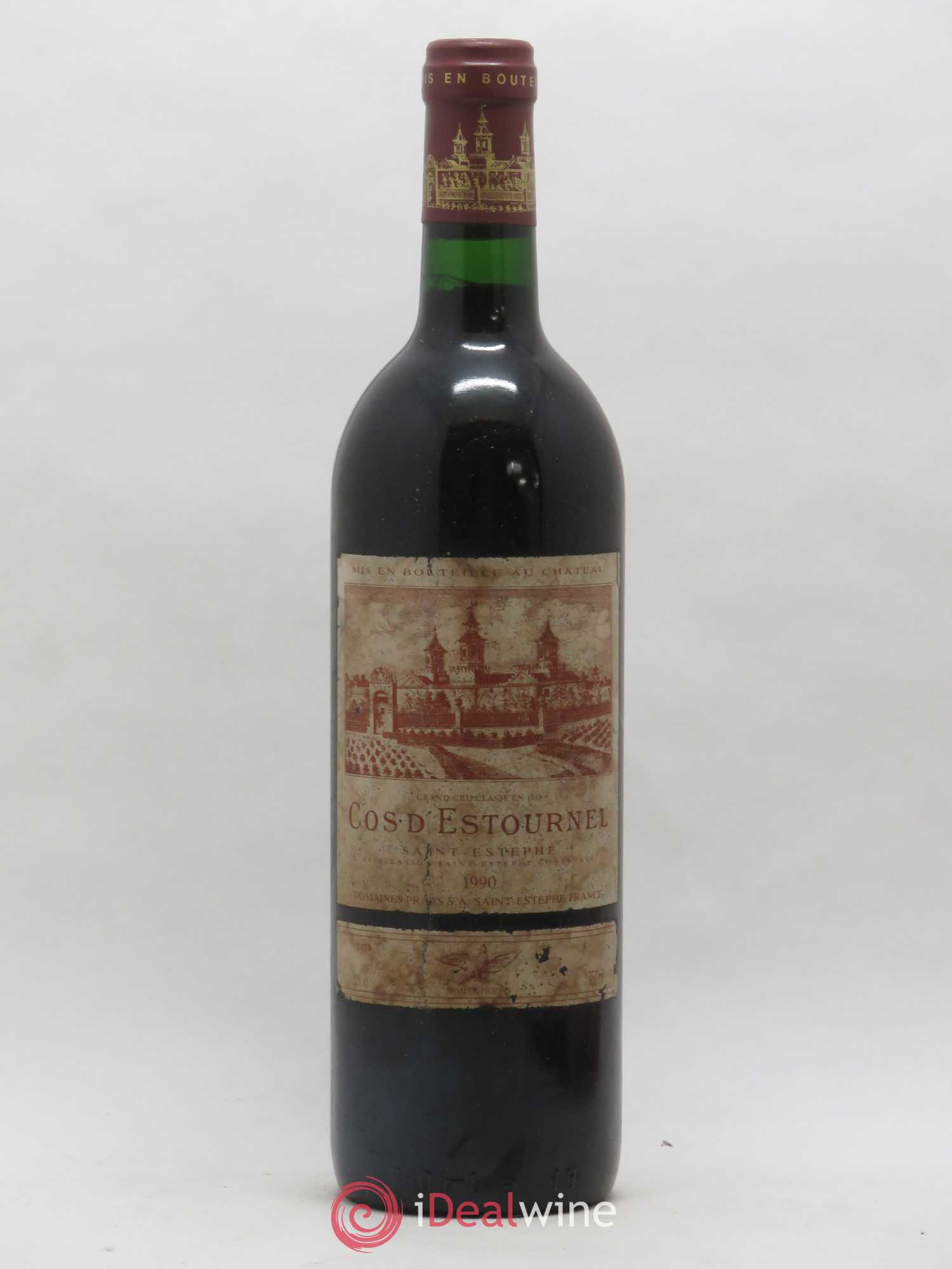 Cos d'Estournel 2ème Grand Cru Classé 1990 - Lot de 1 bouteille - 0