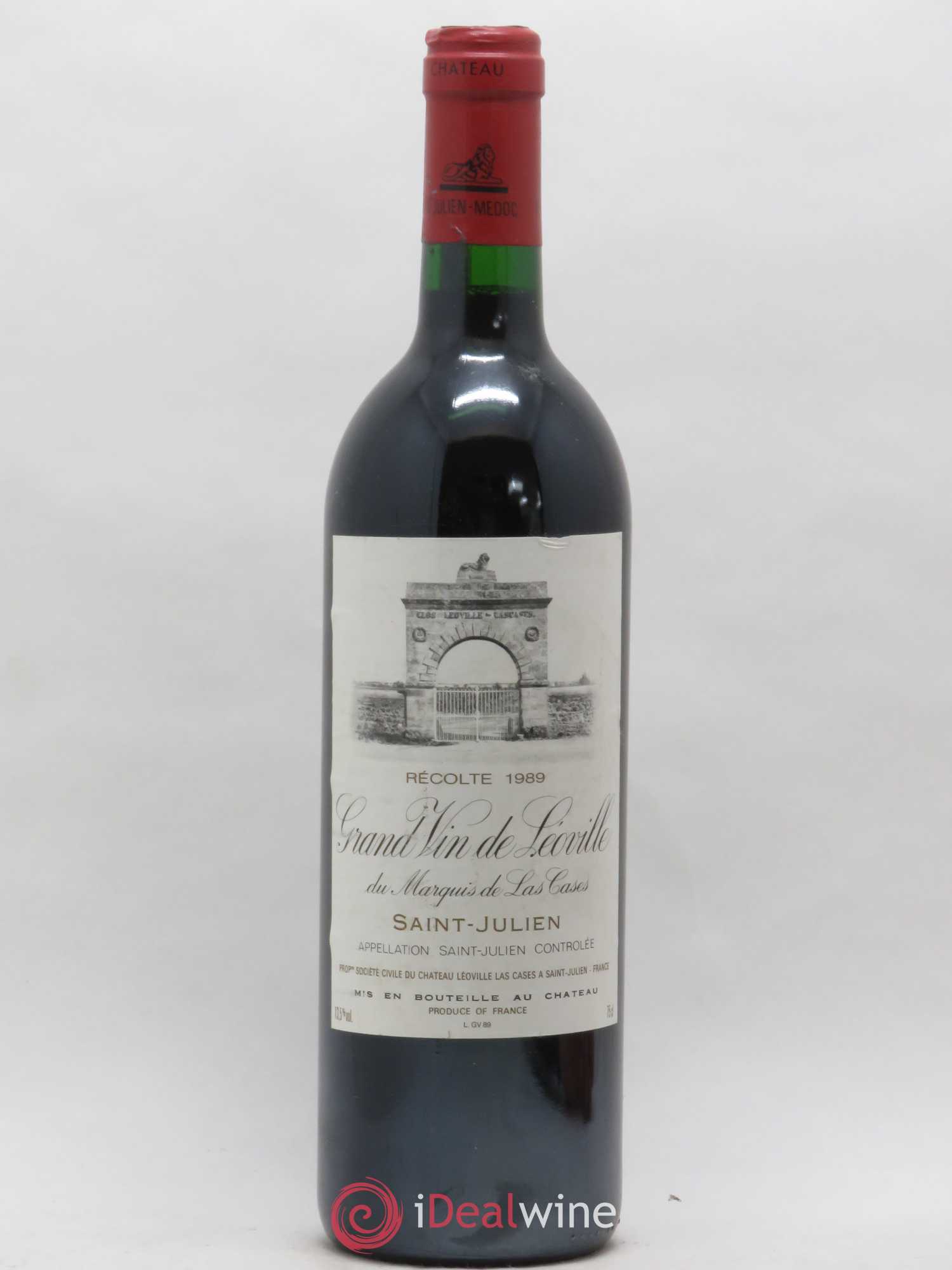 Château Léoville Las Cases 2ème Grand Cru Classé 1989 - Posten von 1 Flasche - 0