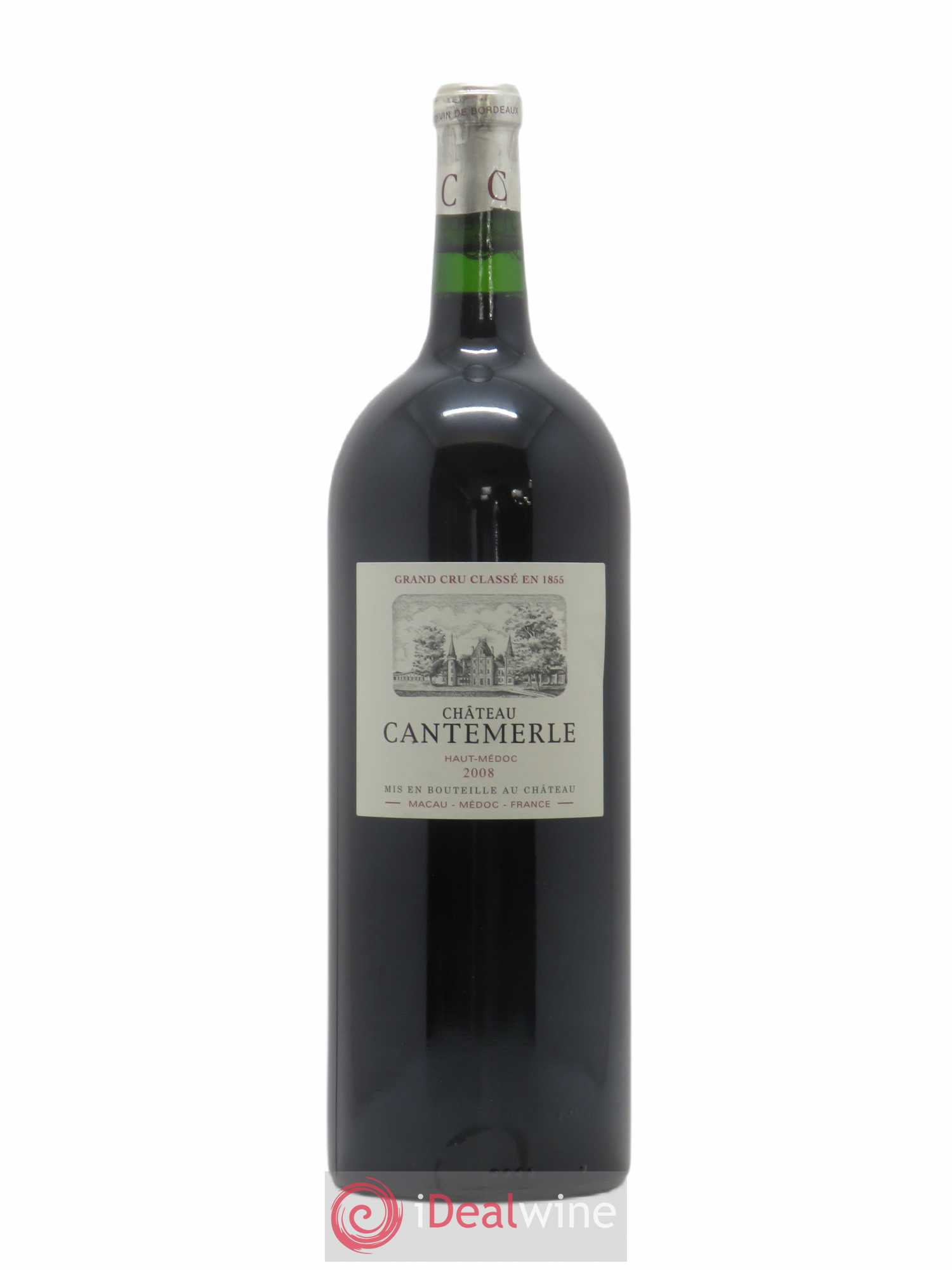 Château Cantemerle 5ème Grand Cru Classé 2008 - Lot de 1 magnum - 0
