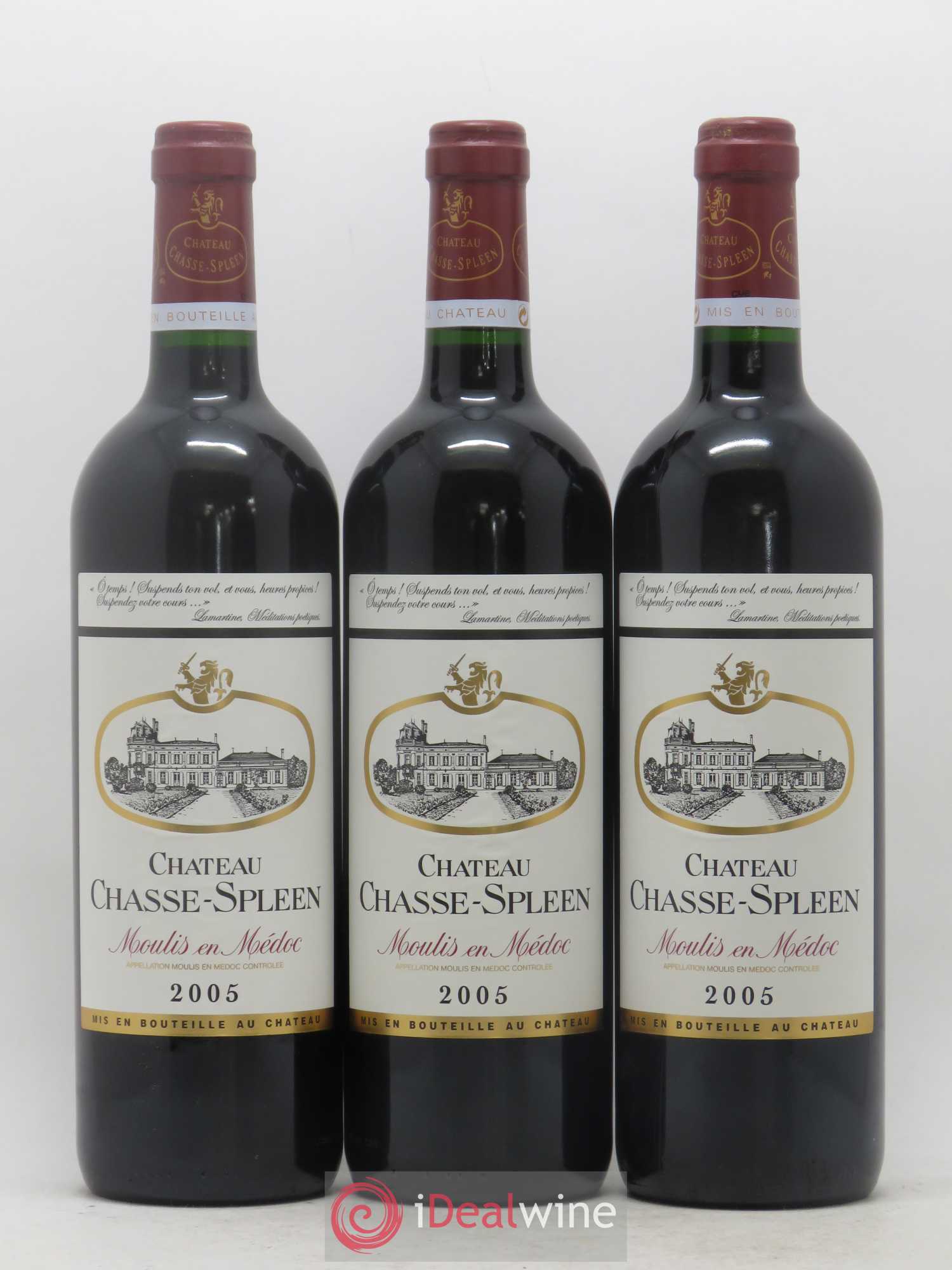 Château Chasse Spleen 2005 - Lot de 6 bouteilles - 2
