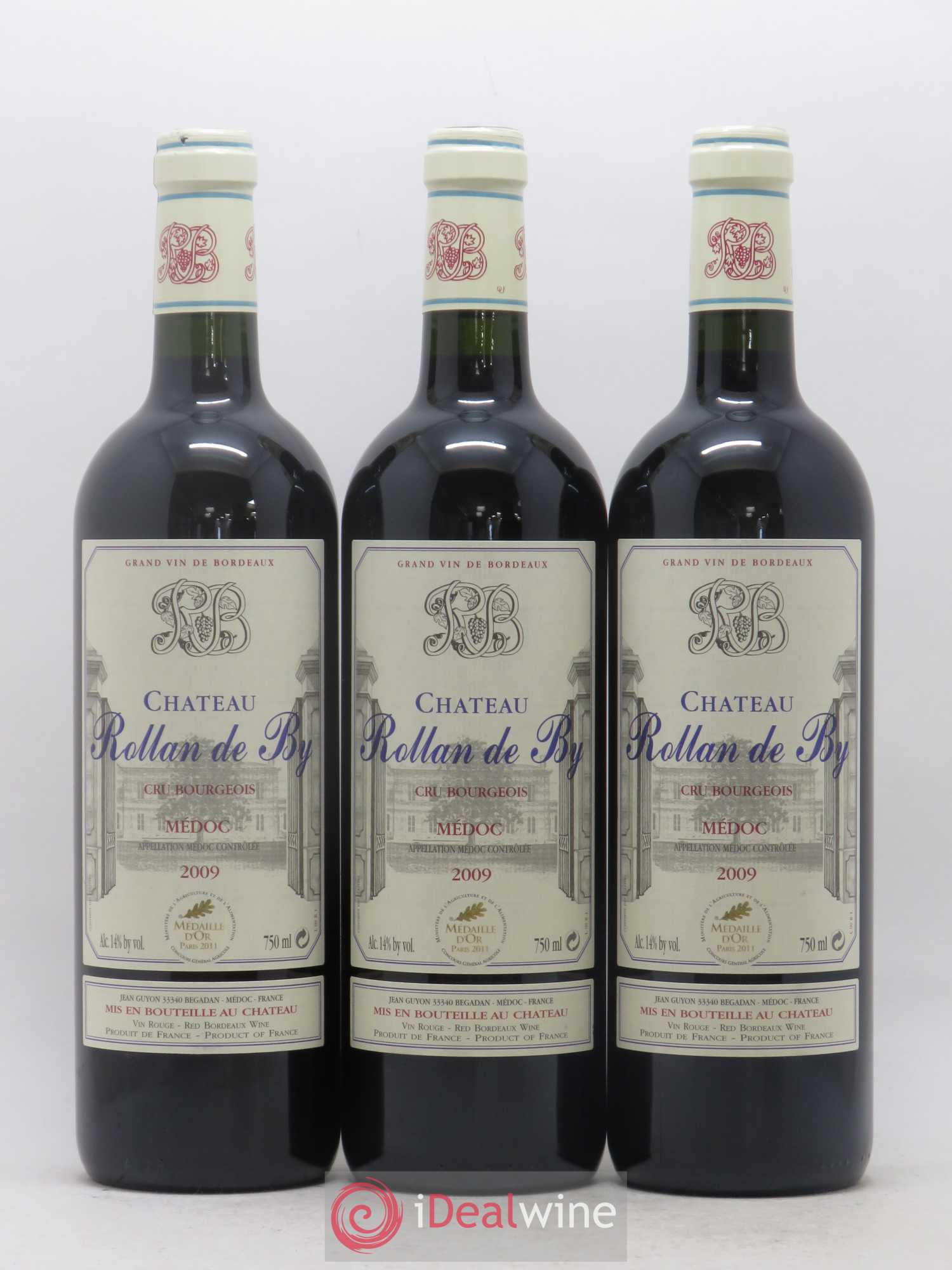 Château Rollan de By Cru Bourgeois 2009 - Lot de 6 bouteilles - 1