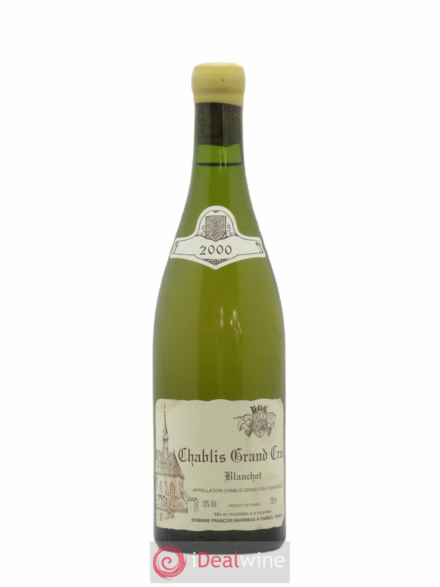 Chablis Grand Cru Blanchot Raveneau (Domaine) 2000 - Lot de 1 bouteille - 0