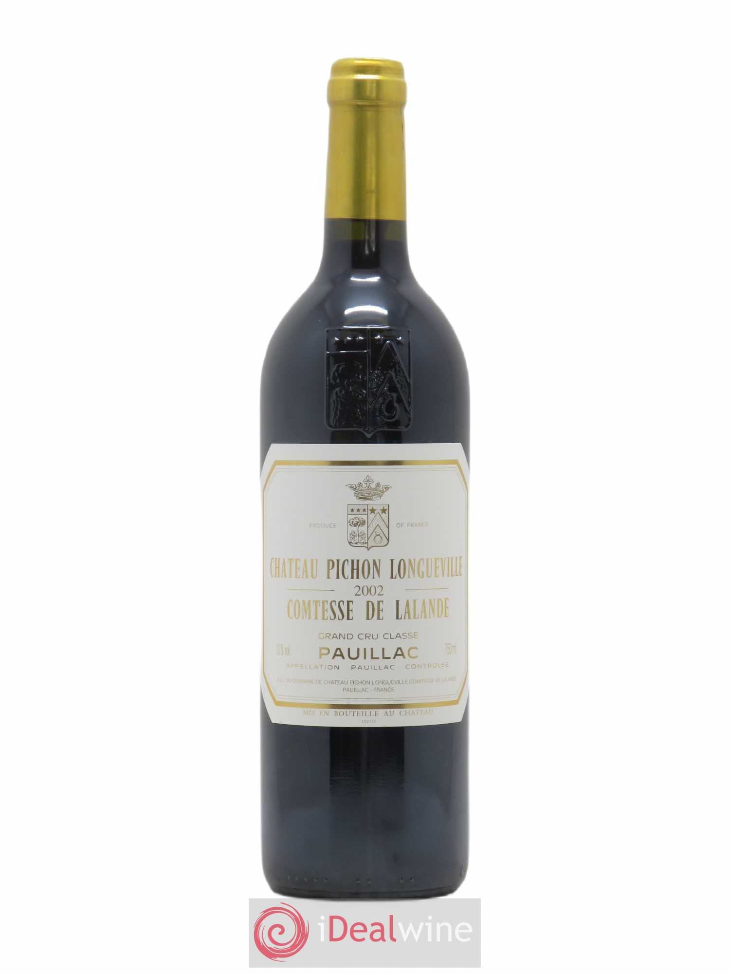Château Pichon Longueville Comtesse de Lalande 2ème Grand Cru Classé 2002 - Lot de 1 bouteille - 0