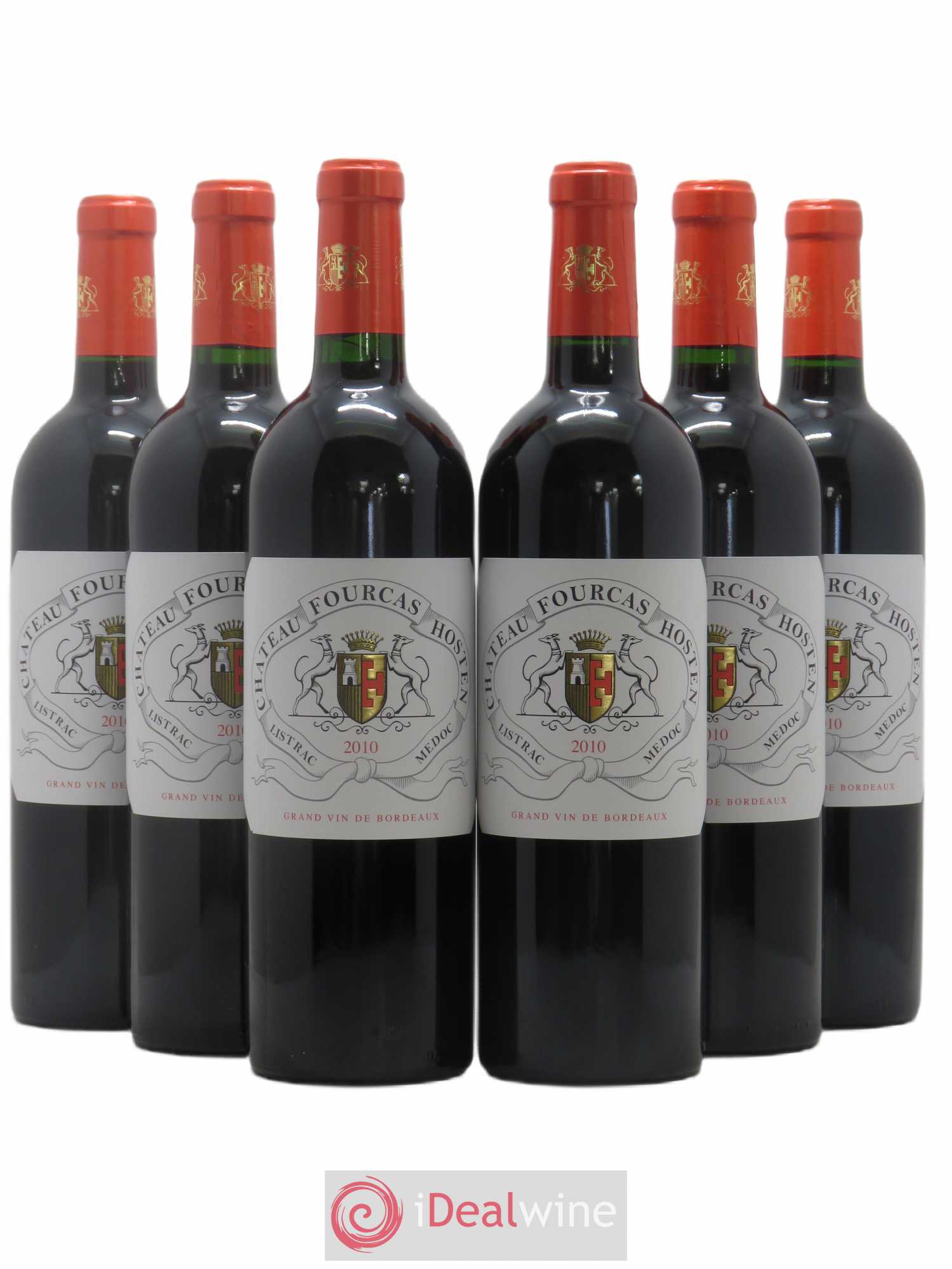 Château Fourcas Hosten Cru Bourgeois 2010 - Lot de 6 bouteilles - 0