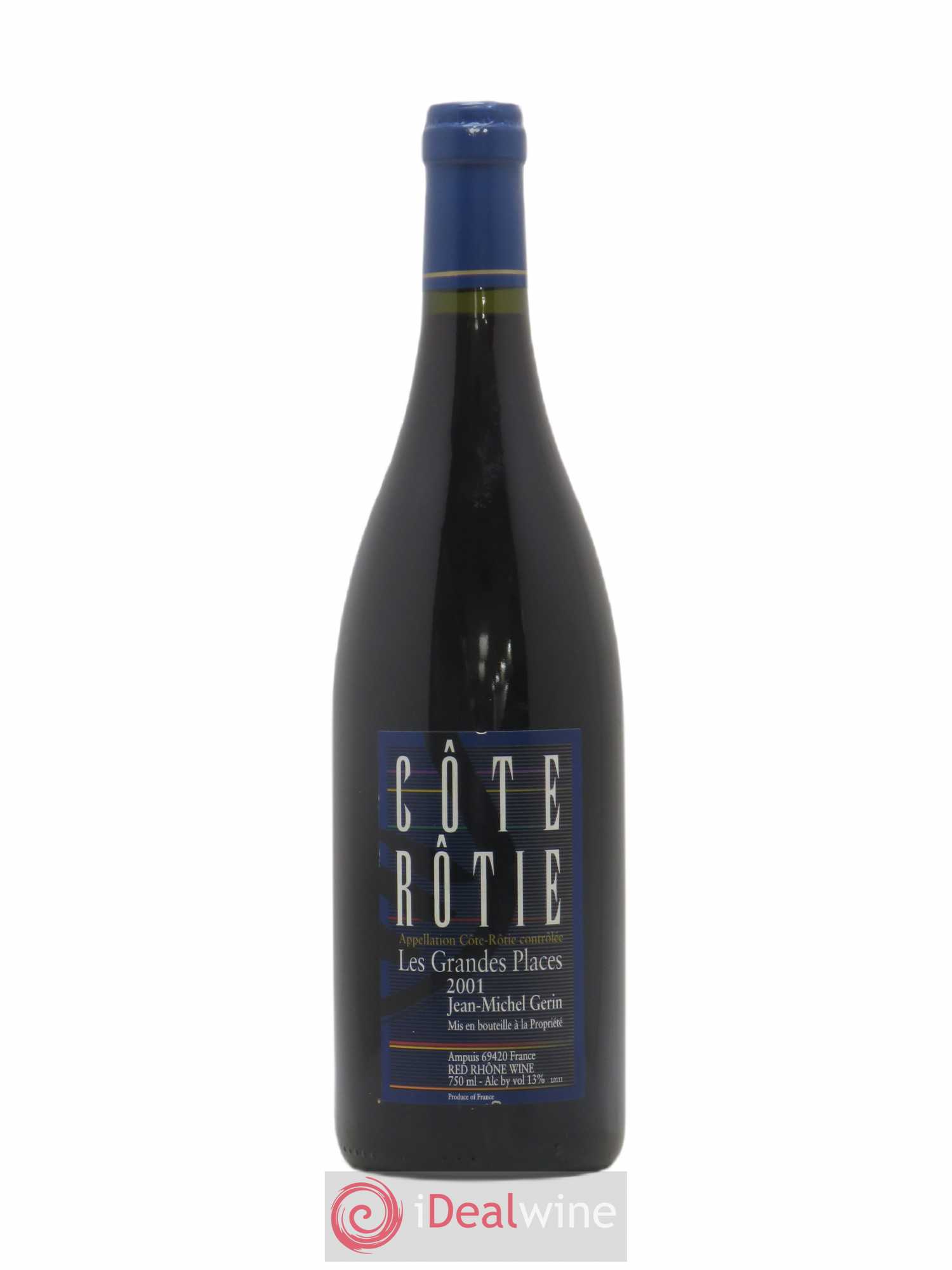 Côte-Rôtie Les Grandes Places Jean-Michel Gerin 2001 - Lotto di 1 bottiglia - 0