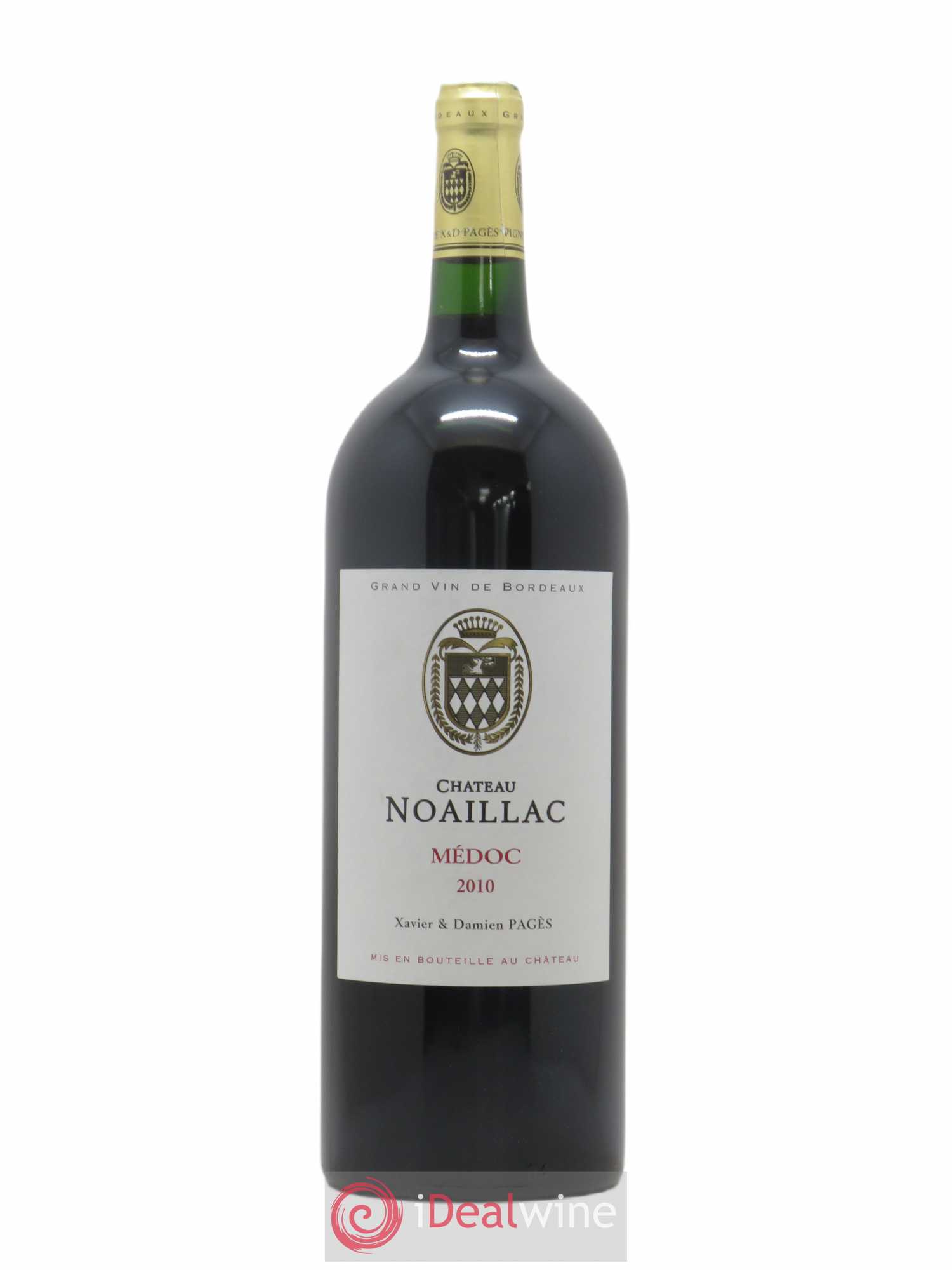 Château Noaillac Cru Bourgeois 2010 - Lot de 1 magnum - 0