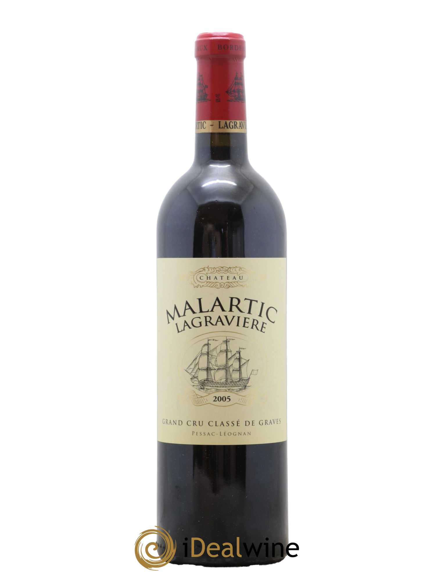 Château Malartic-Lagravière Cru Classé de Graves 2005 - Lot de 1 bouteille - 0