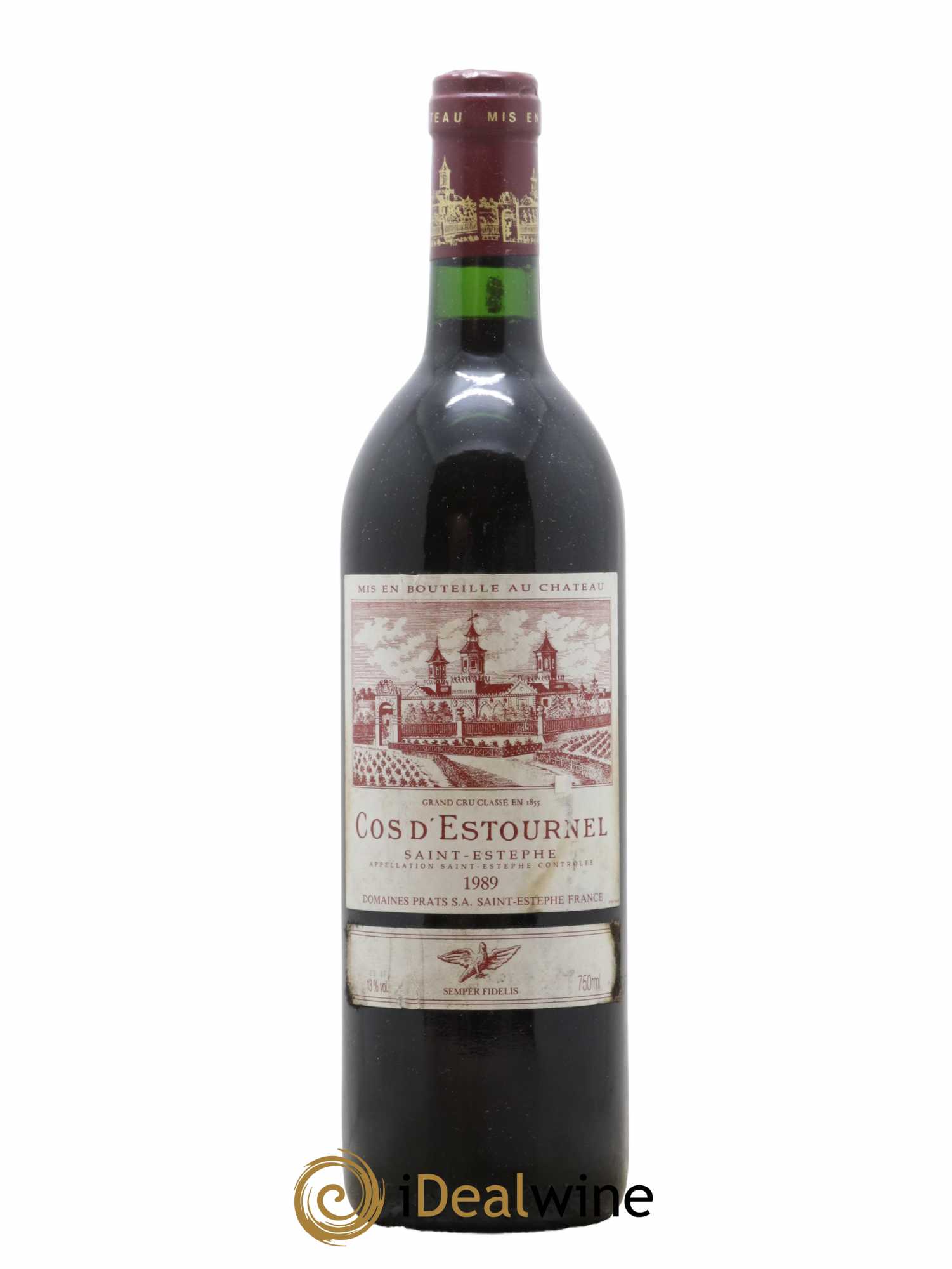 Cos d'Estournel 2ème Grand Cru Classé 1989 - Lot de 1 bouteille - 0