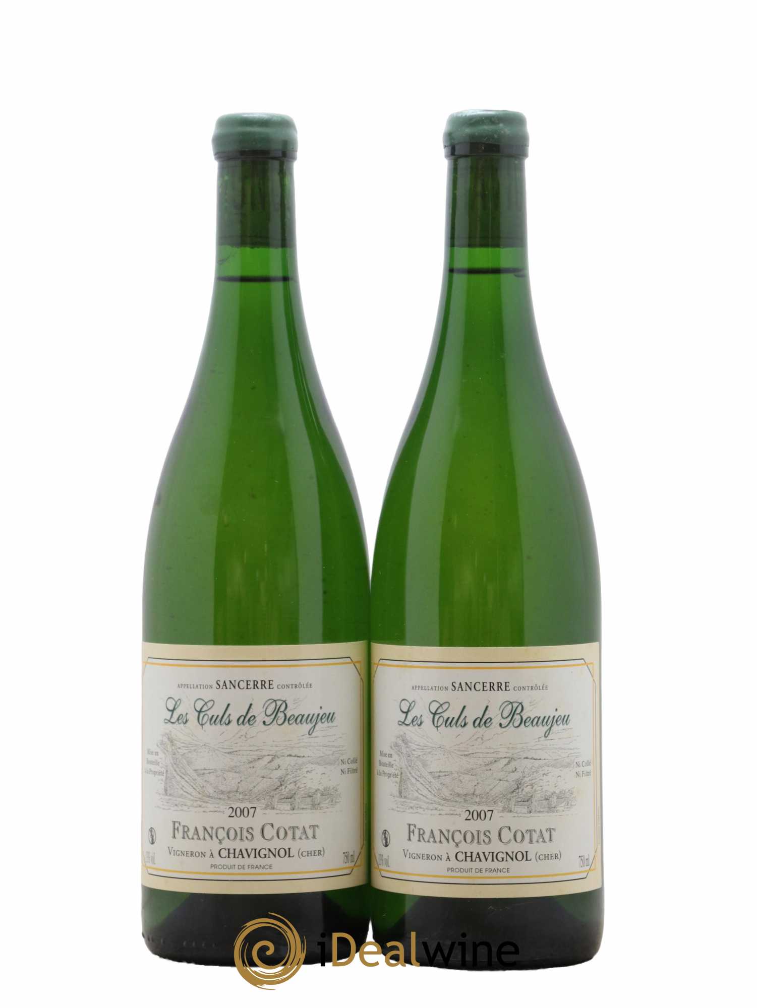Sancerre Les Culs de Beaujeu François Cotat 2007 - Lot de 2 bouteilles - 0