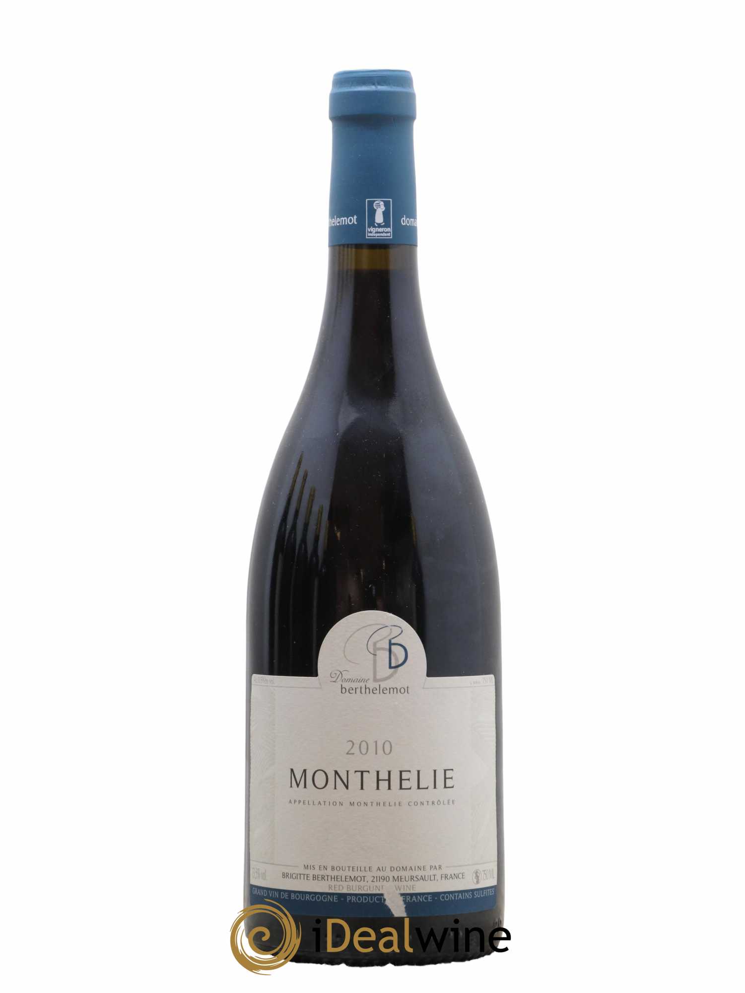 Monthélie Berthelemot 2010 - Lot de 1 bouteille - 0