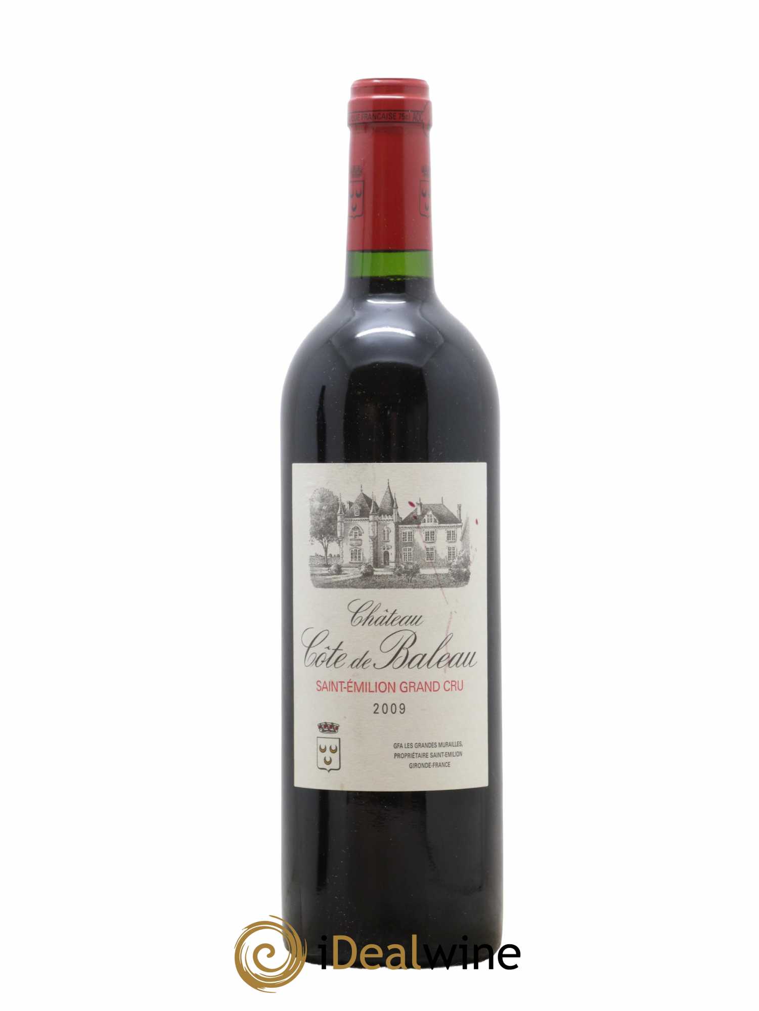 Château Côte de Baleau Grand Cru Classé 2009 - Lot de 1 bouteille - 0