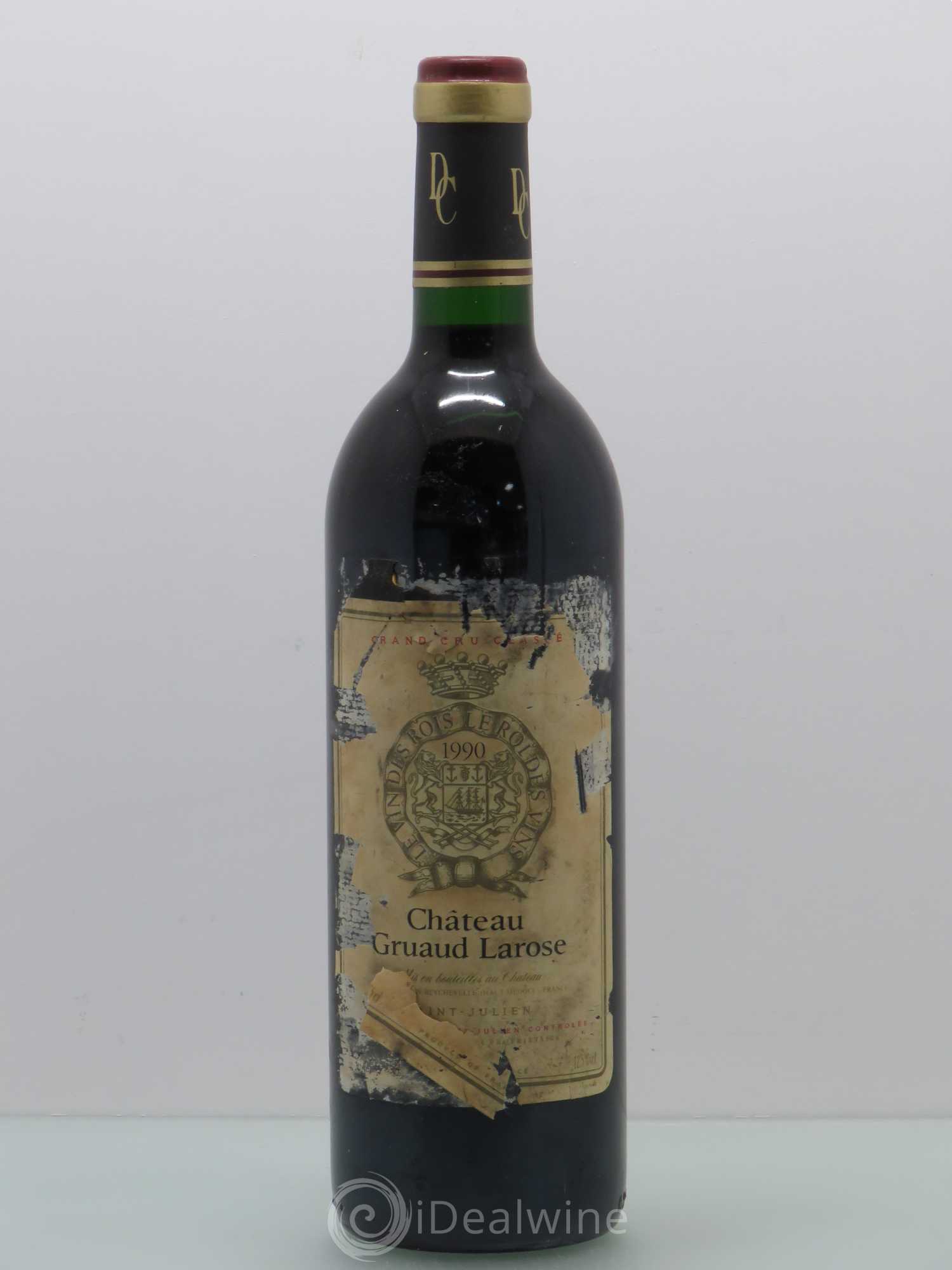 Château Gruaud Larose 2ème Grand Cru Classé 1990 - Lot de 1 bouteille - 0