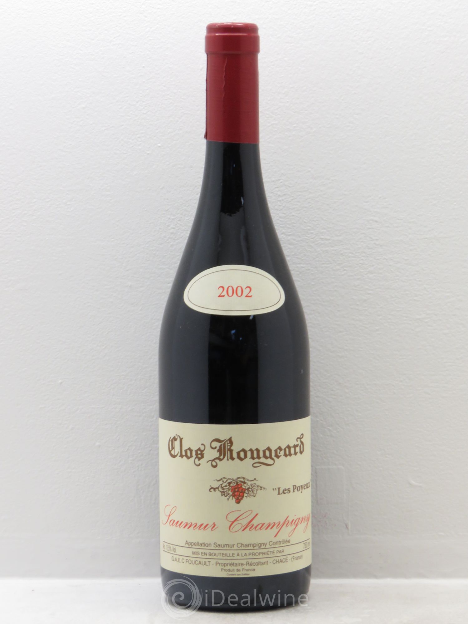 Saumur-Champigny Les Poyeux Clos Rougeard 2002 - Lot de 1 bouteille - 0