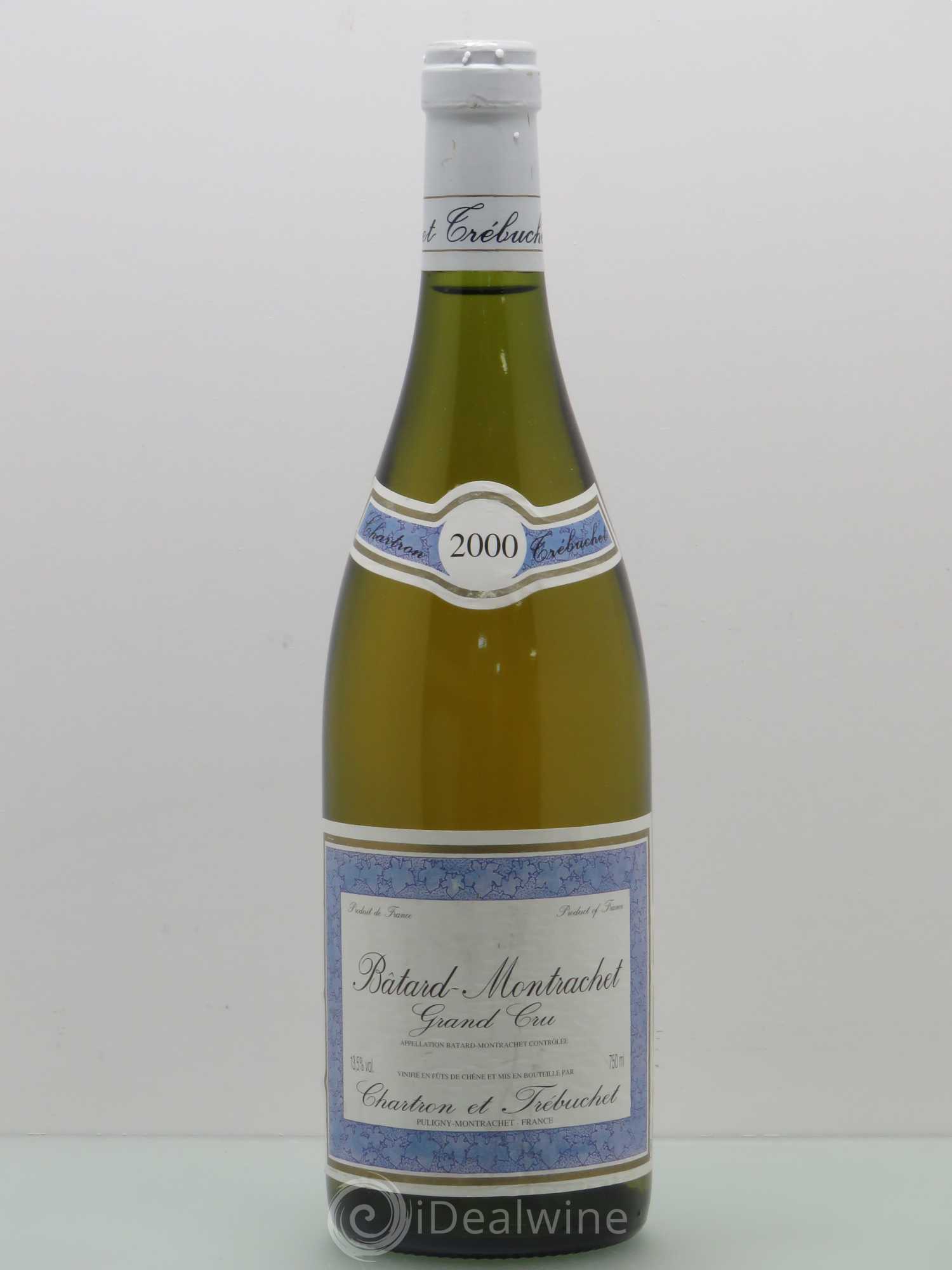 Bâtard-Montrachet Grand Cru Chartron Trebuchet 2000 - Lot de 1 bouteille - 0