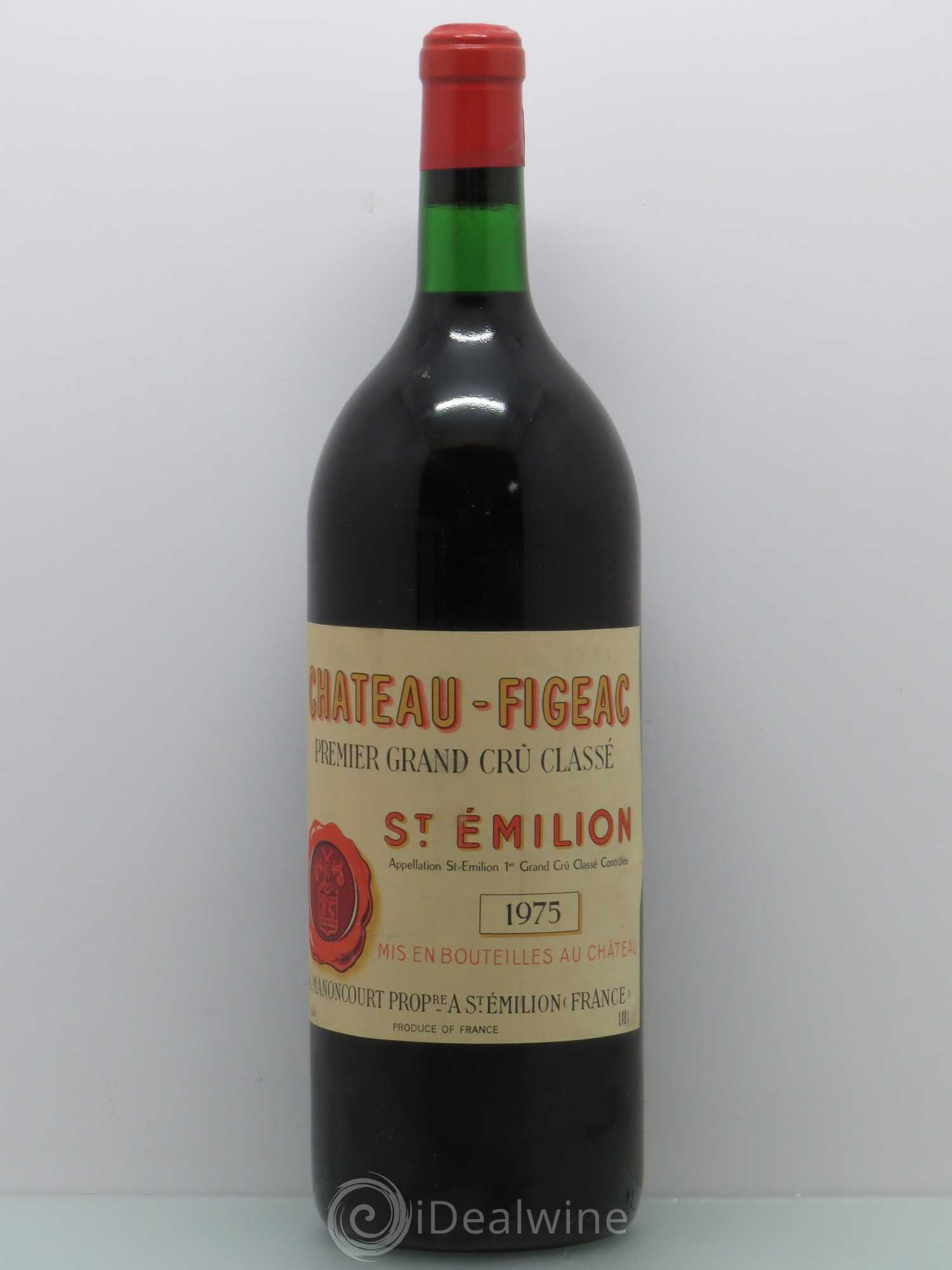 Château Figeac 1er Grand Cru Classé A 1975 - Lot de 1 magnum - 0