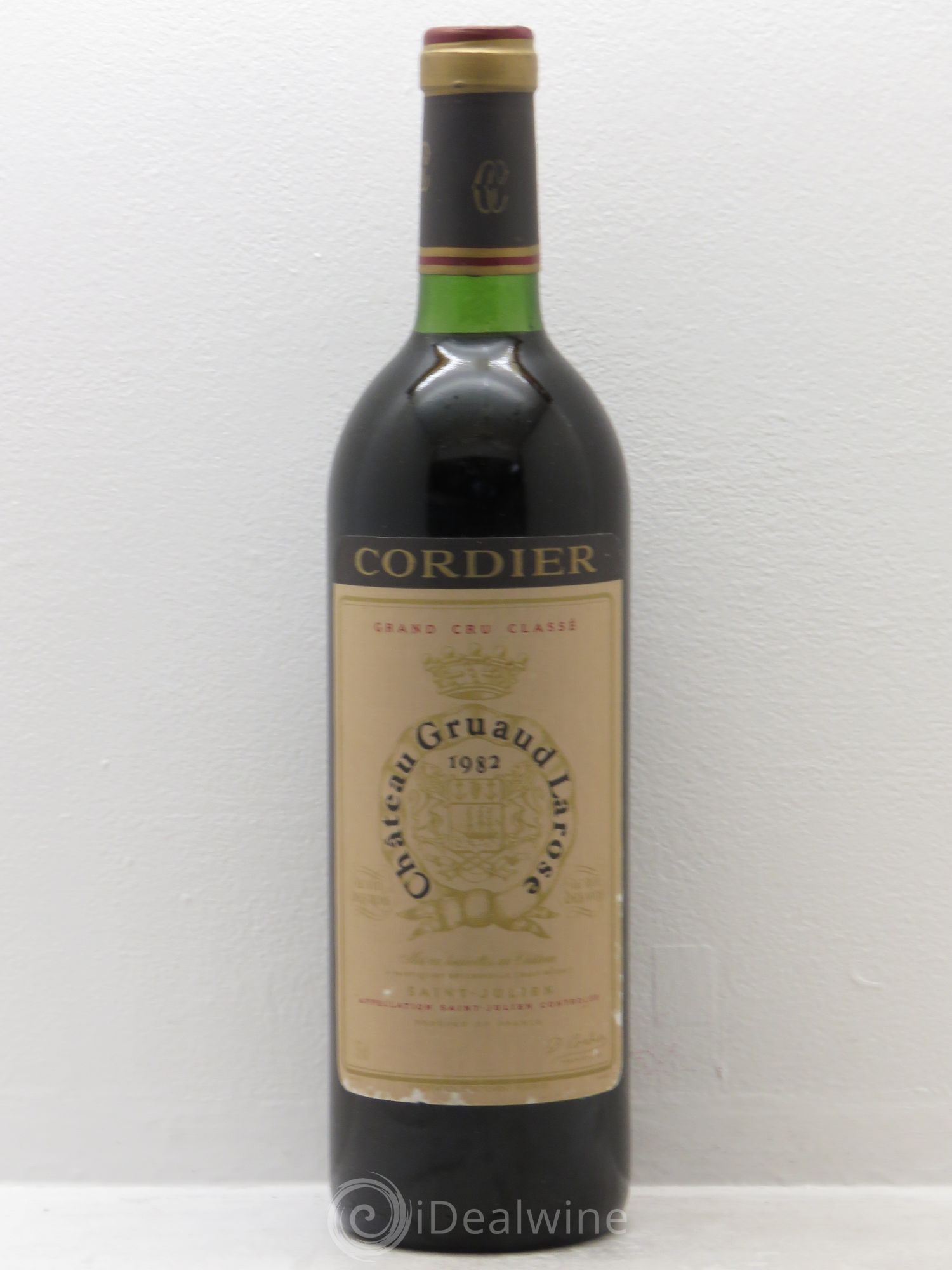 Château Gruaud Larose 2ème Grand Cru Classé 1982 - Lot de 1 bouteille - 0