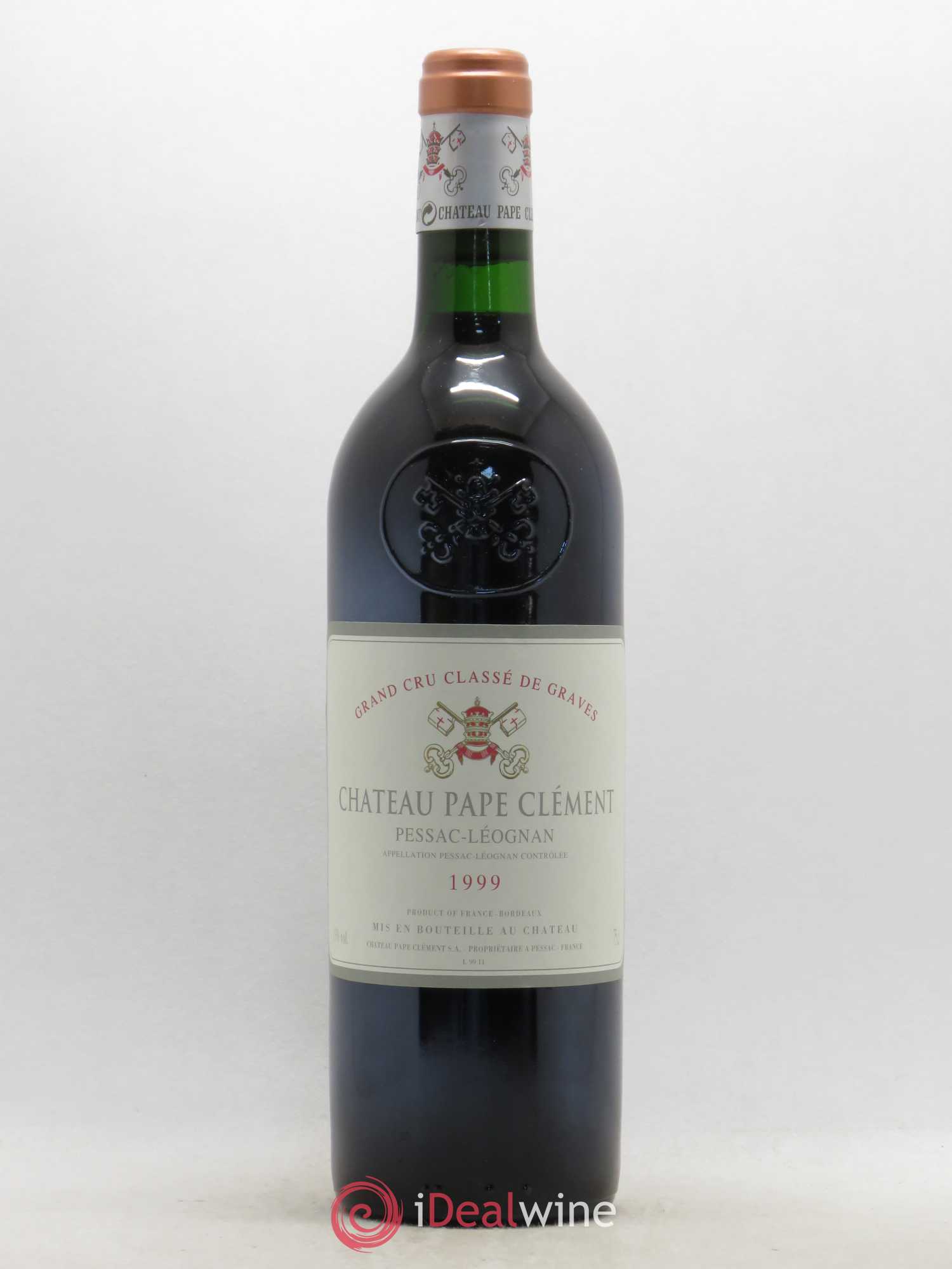 Château Pape Clément Cru Classé de Graves 1999 - Lot de 1 bouteille - 0