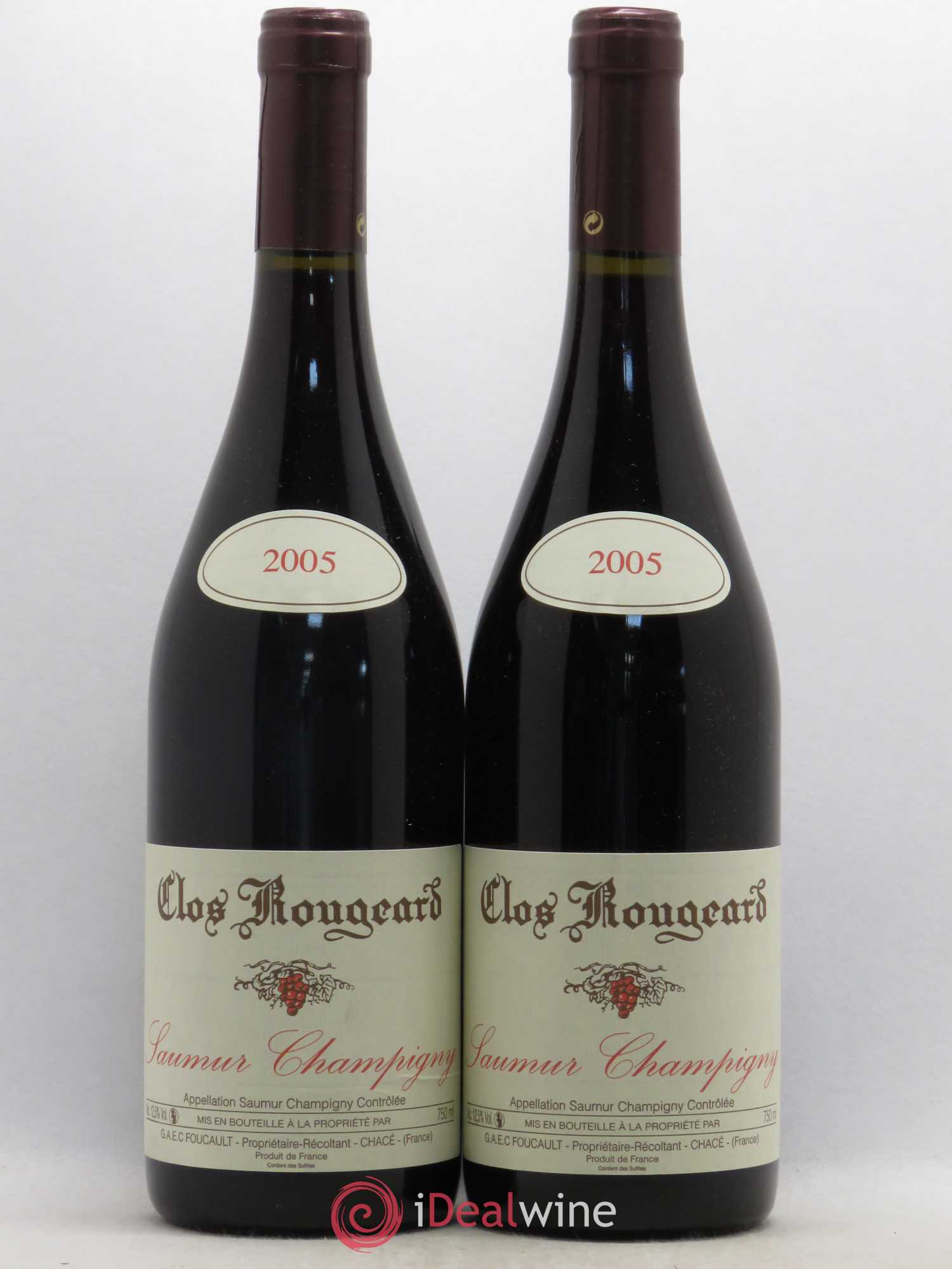 Saumur-Champigny Clos Rougeard 2005 - Lot de 2 bouteilles - 0