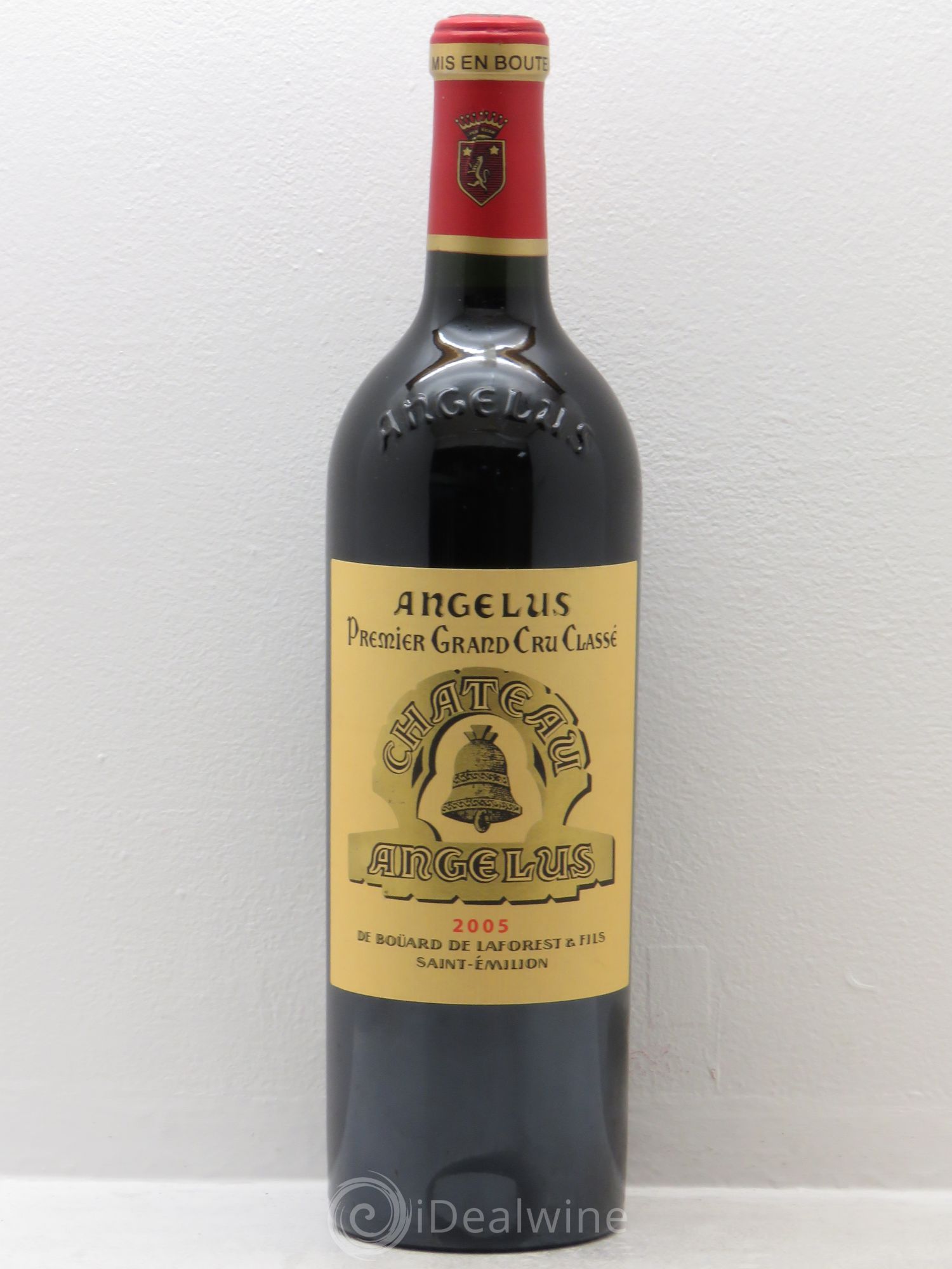 Château Angélus 1er Grand Cru Classé A 2005 - Lot de 1 bouteille - 0