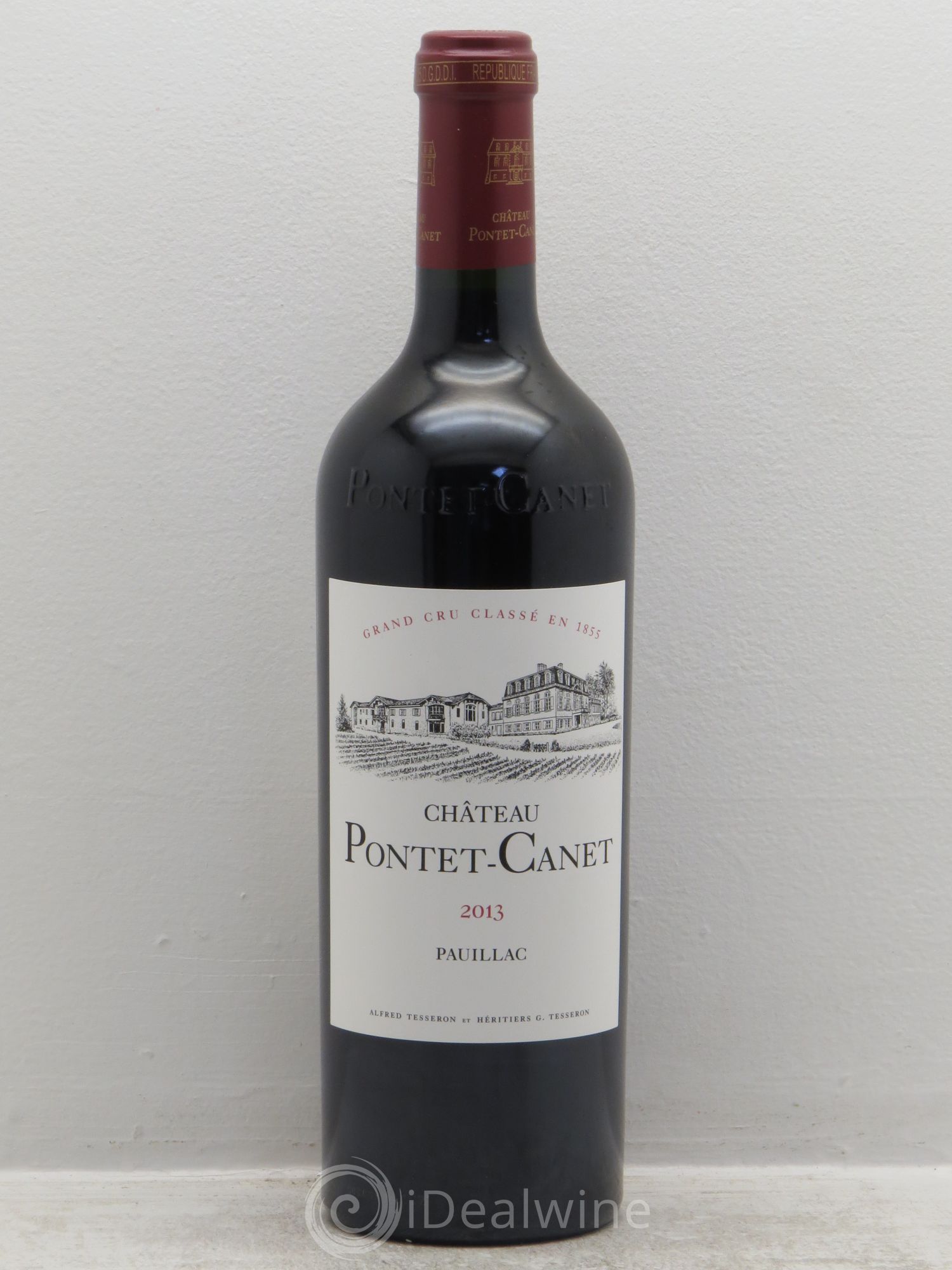 Château Pontet Canet 5ème Grand Cru Classé 2013 - Lot de 1 bouteille - 0