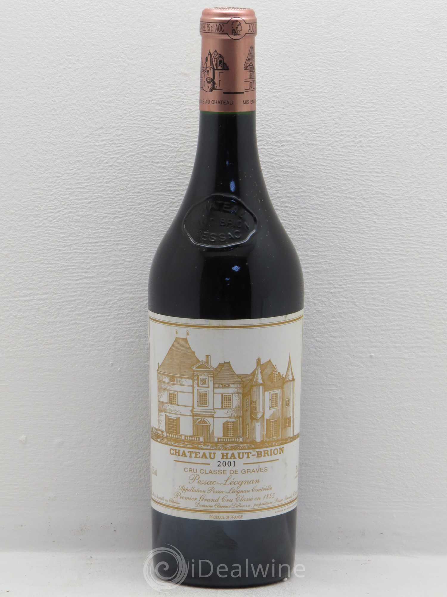 Château Haut Brion 1er Grand Cru Classé 2001 - Lot de 1 bouteille - 0