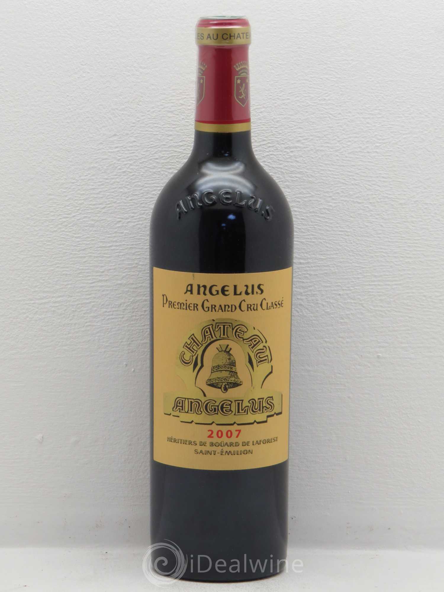 Château Angélus 1er Grand Cru Classé A 2007 - Lot de 1 bouteille - 0