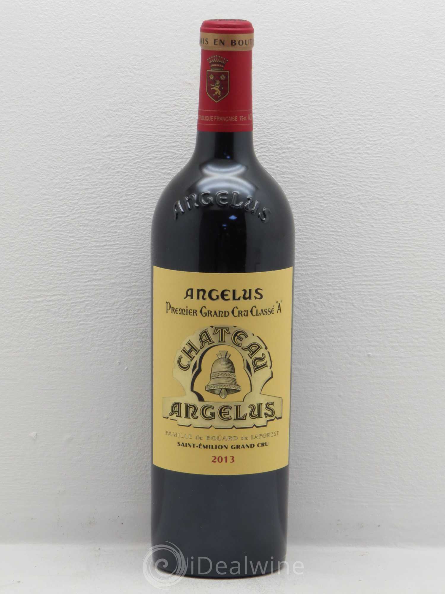 Château Angélus 1er Grand Cru Classé A 2013 - Lot de 1 bouteille - 0