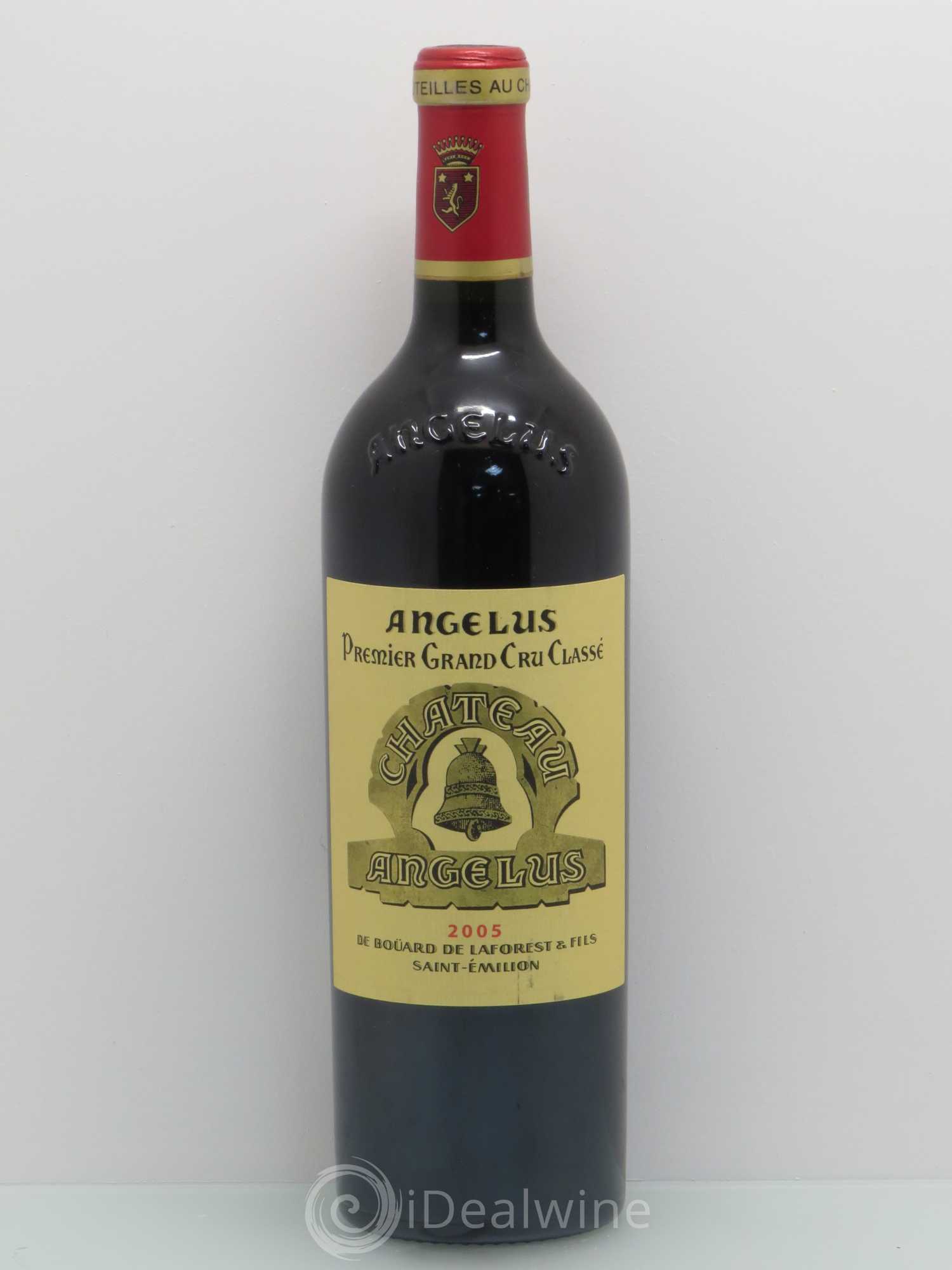 Château Angélus 1er Grand Cru Classé A 2005 - Lot de 1 bouteille - 0