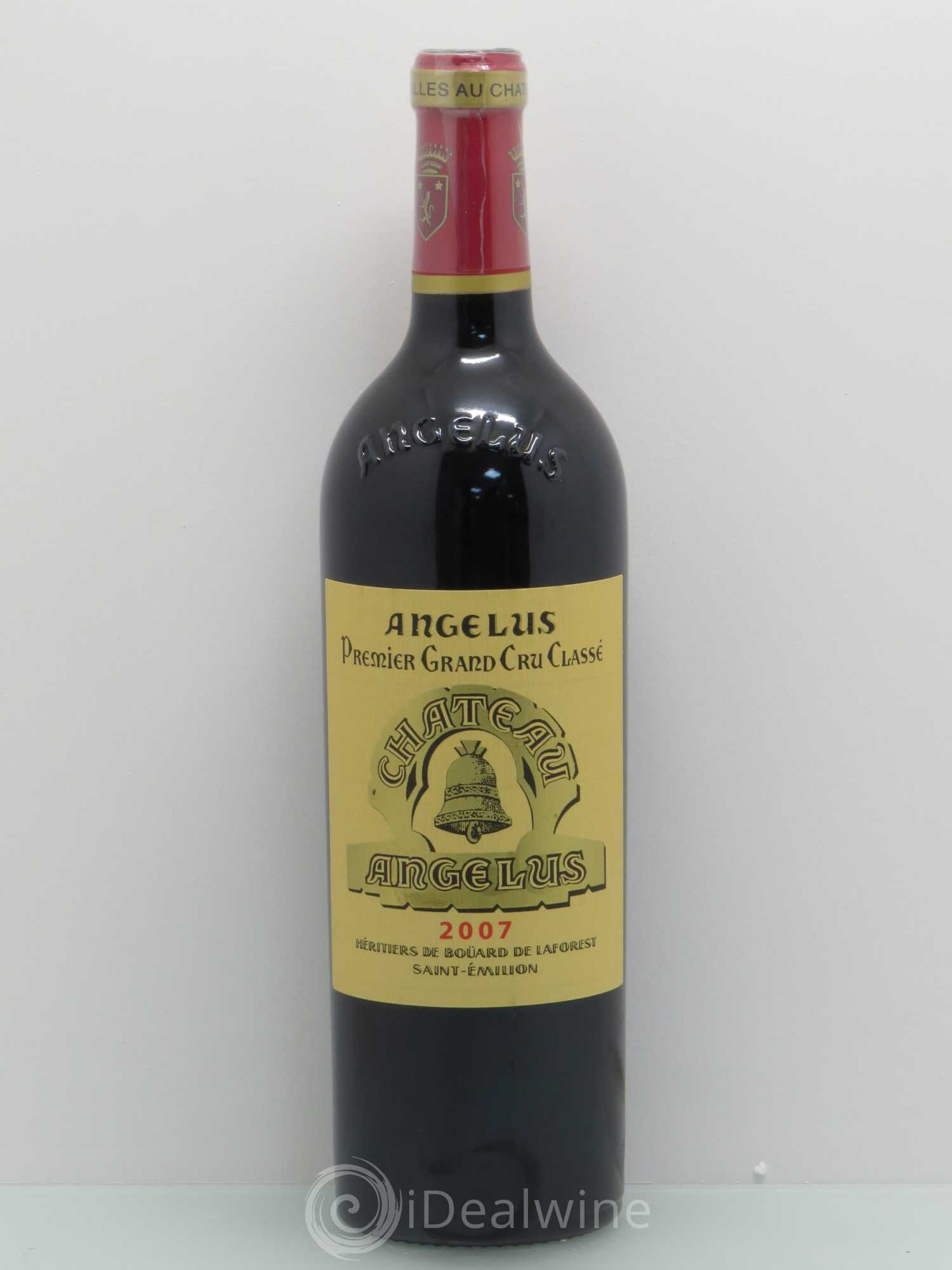 Château Angélus 1er Grand Cru Classé A 2007 - Lot de 1 bouteille - 0