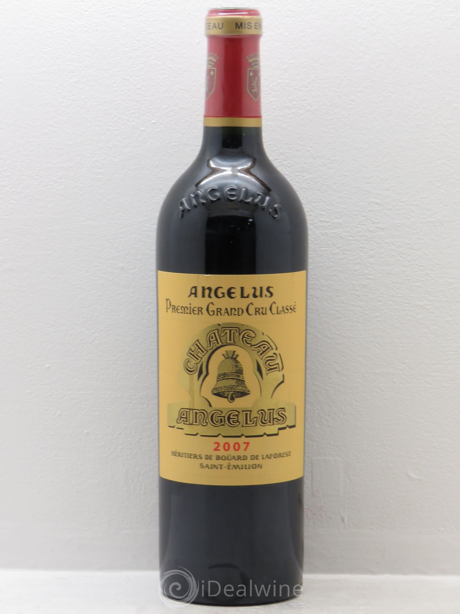 Château Angélus 1er Grand Cru Classé A 2007 - Lot de 1 bouteille - 0