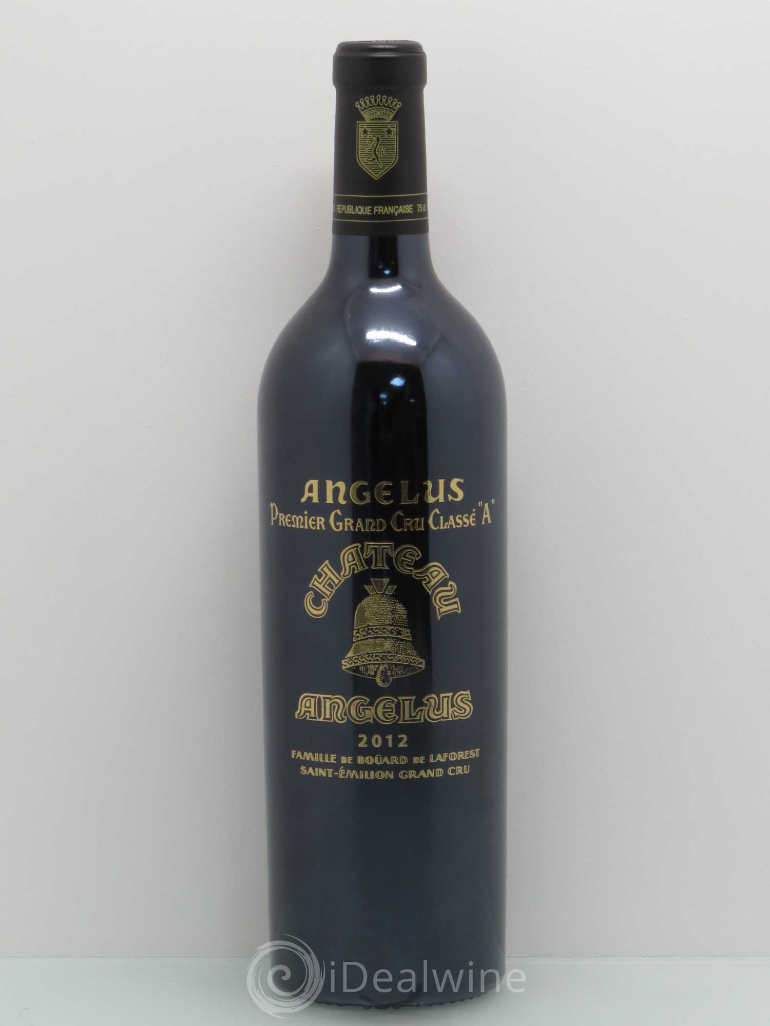 Château Angélus 1er Grand Cru Classé A 2012 - Lot de 1 bouteille - 0