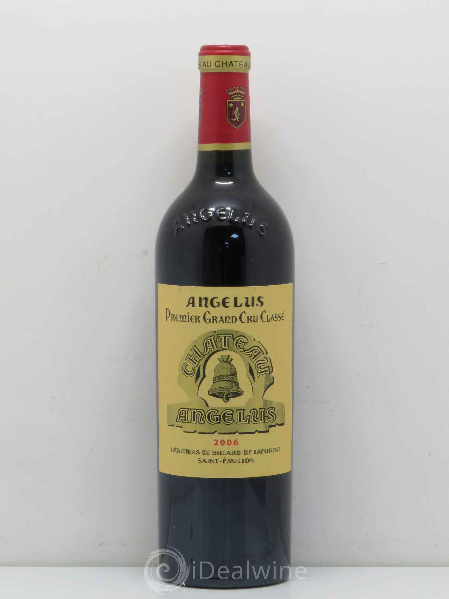 Château Angélus 1er Grand Cru Classé A 2006 - Lot de 1 bouteille - 0