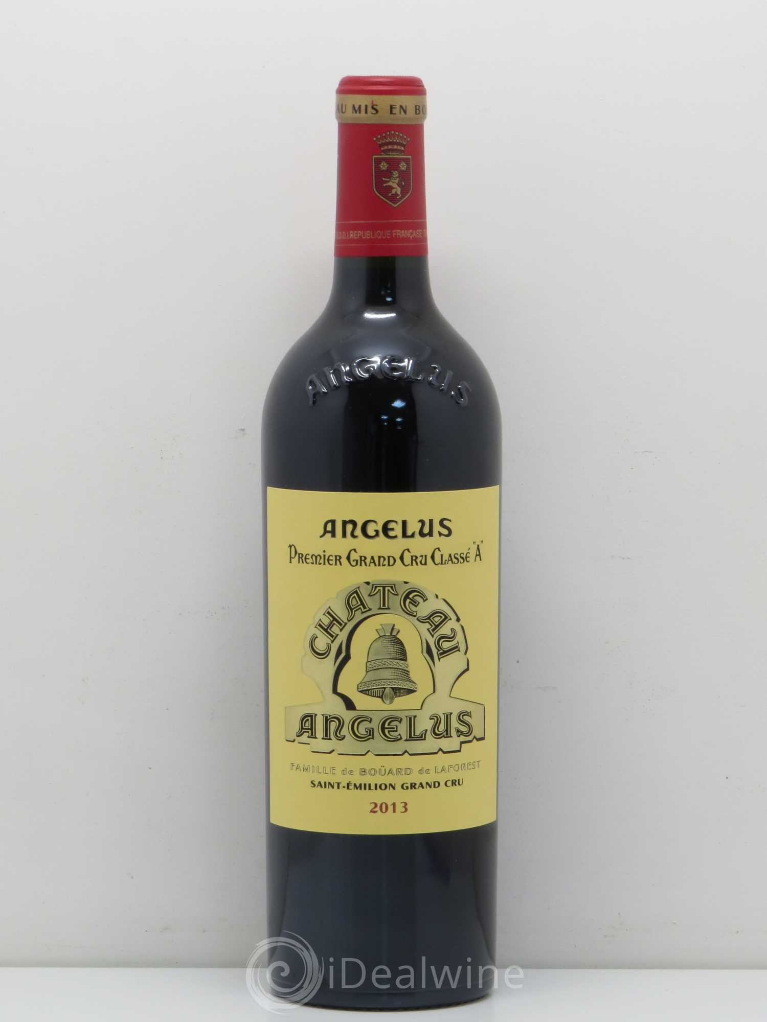 Château Angélus 1er Grand Cru Classé A 2013 - Lot de 1 bouteille - 0