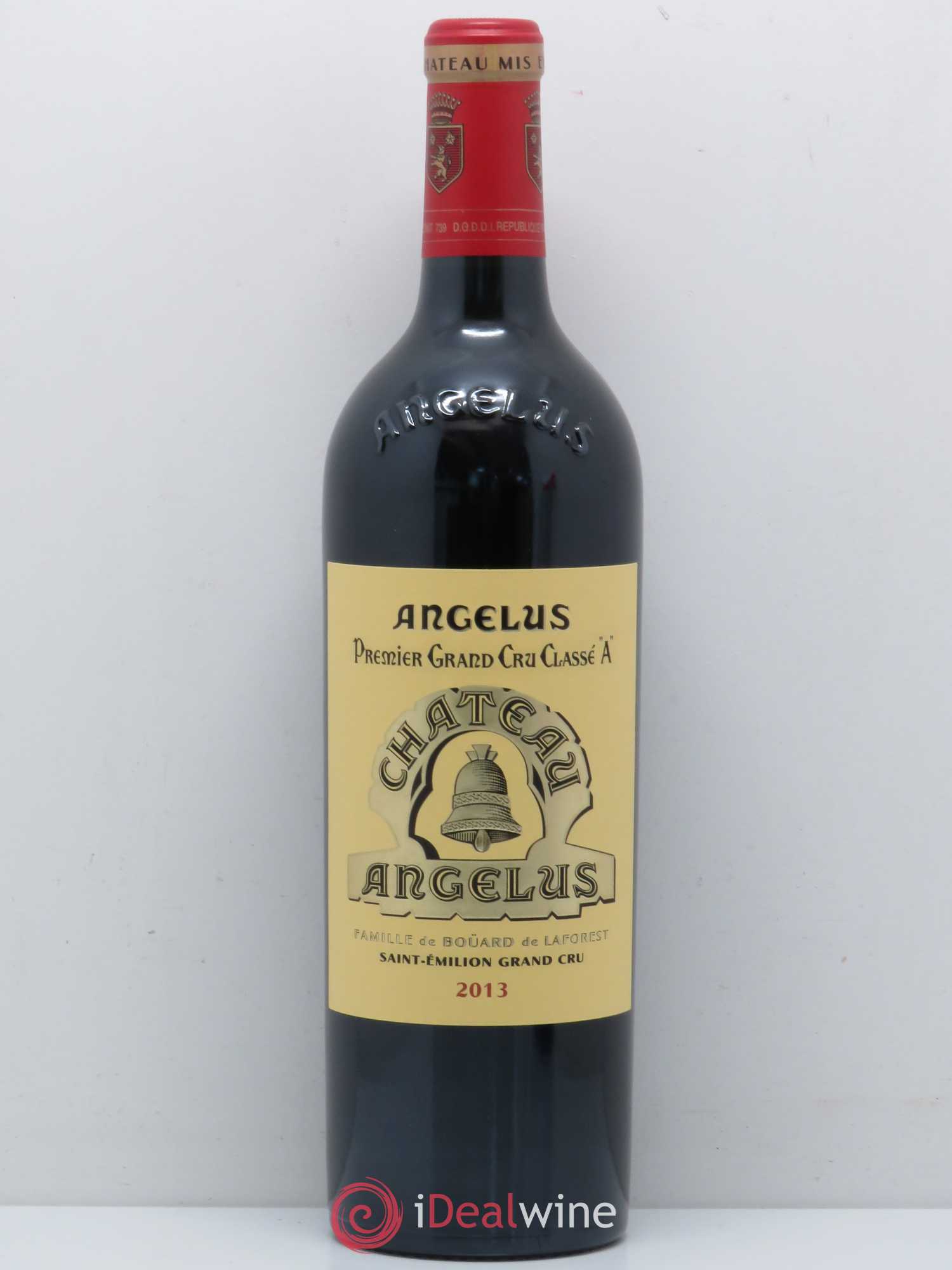 Château Angélus 1er Grand Cru Classé A 2013 - Lot de 1 bouteille - 0