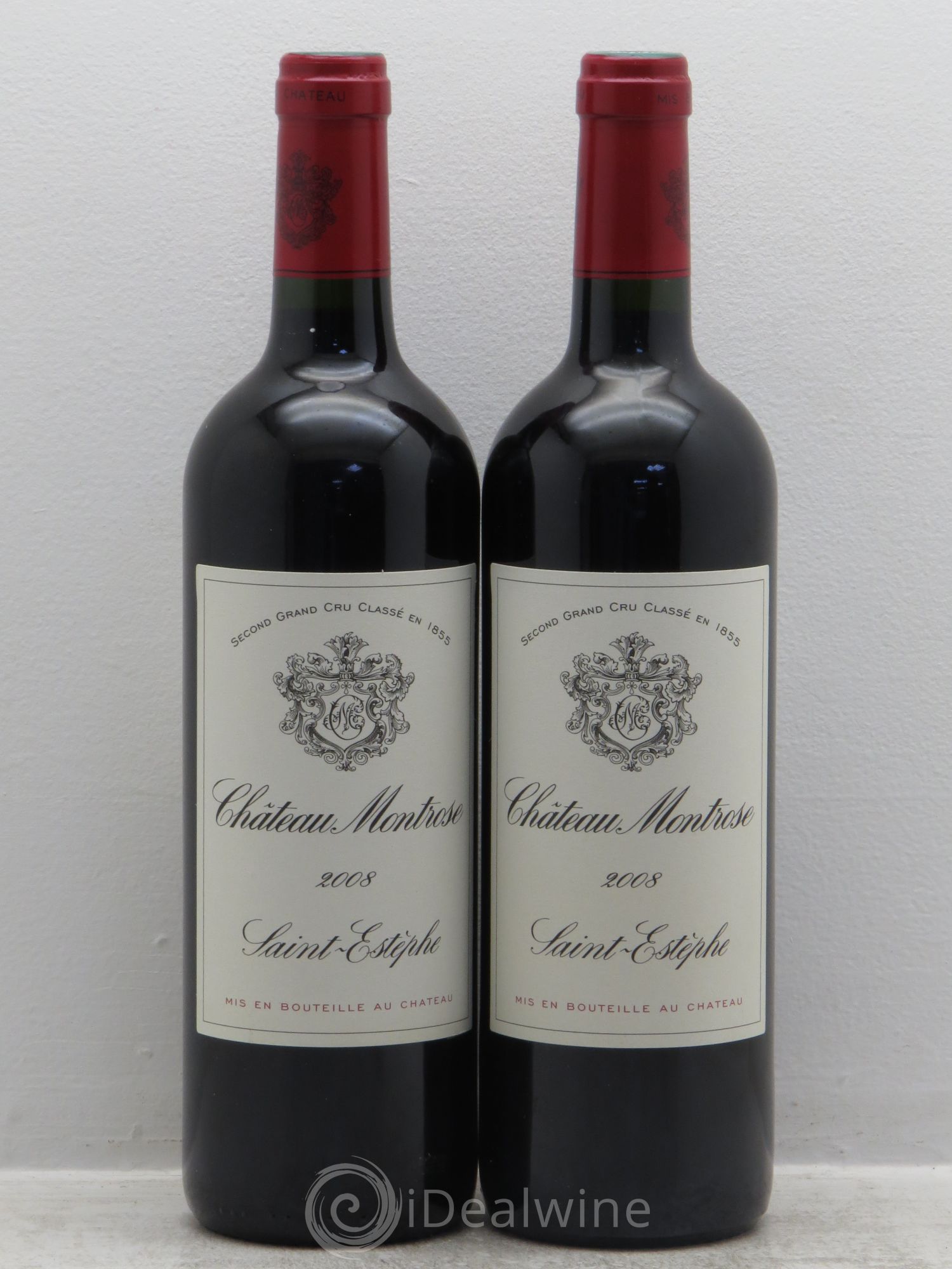 Château Montrose 2ème Grand Cru Classé 2008 - Lot de 2 bouteilles - 0