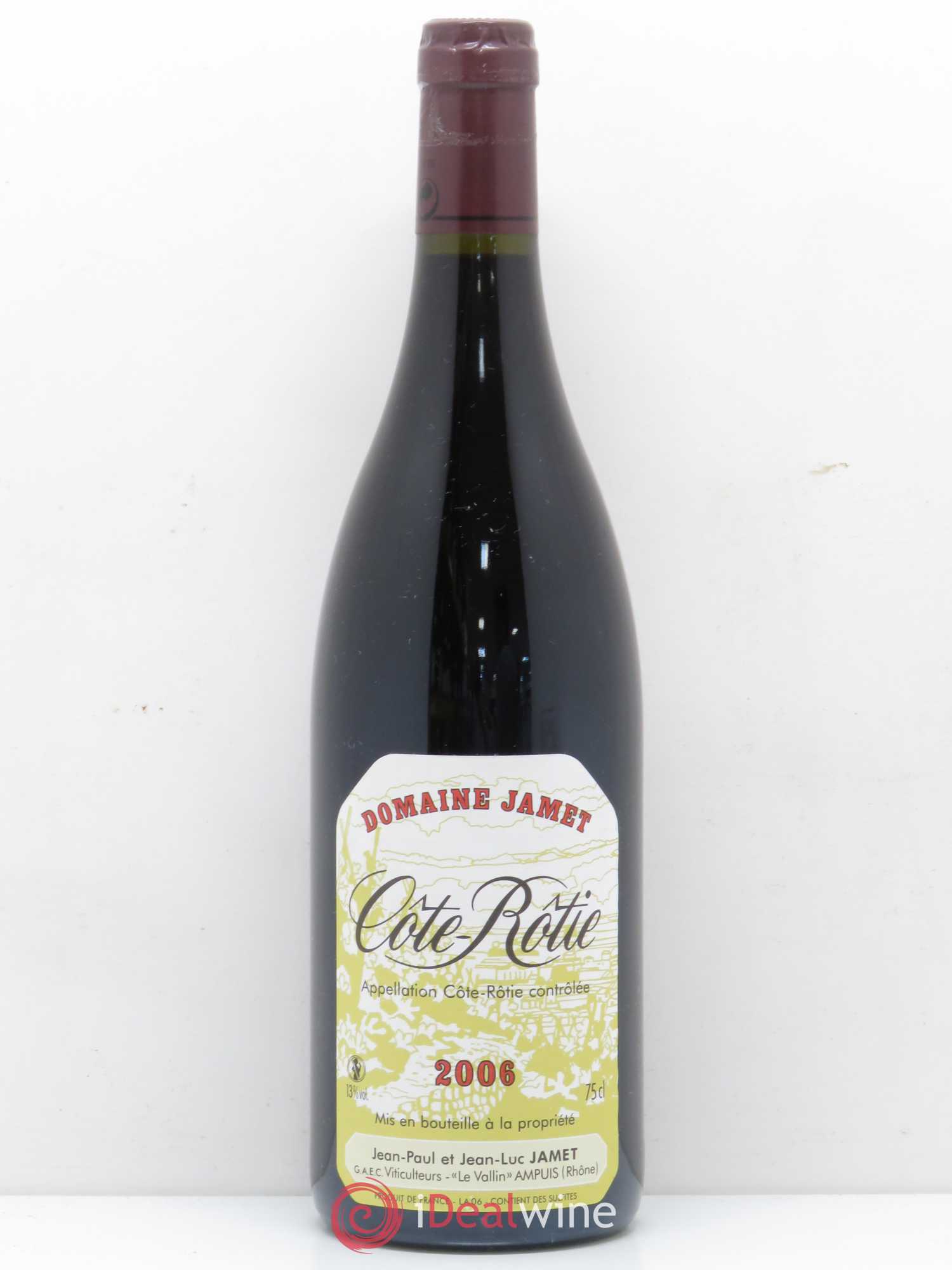 Côte-Rôtie Jamet (Domaine) 2006 - Lot de 1 bouteille - 0