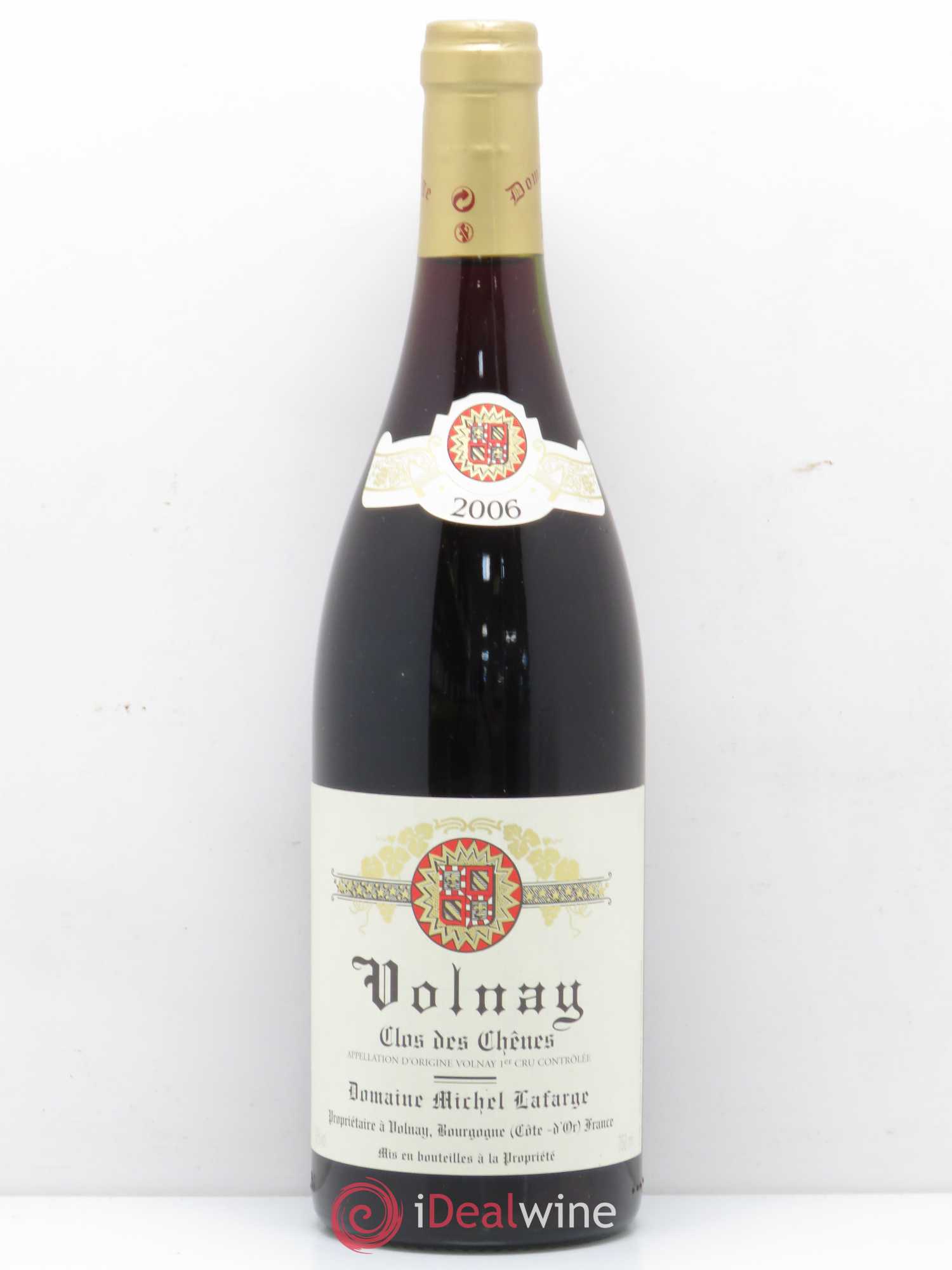 Volnay 1er Cru Clos des Chênes Lafarge (Domaine) 2006 - Lot de 1 bouteille - 0