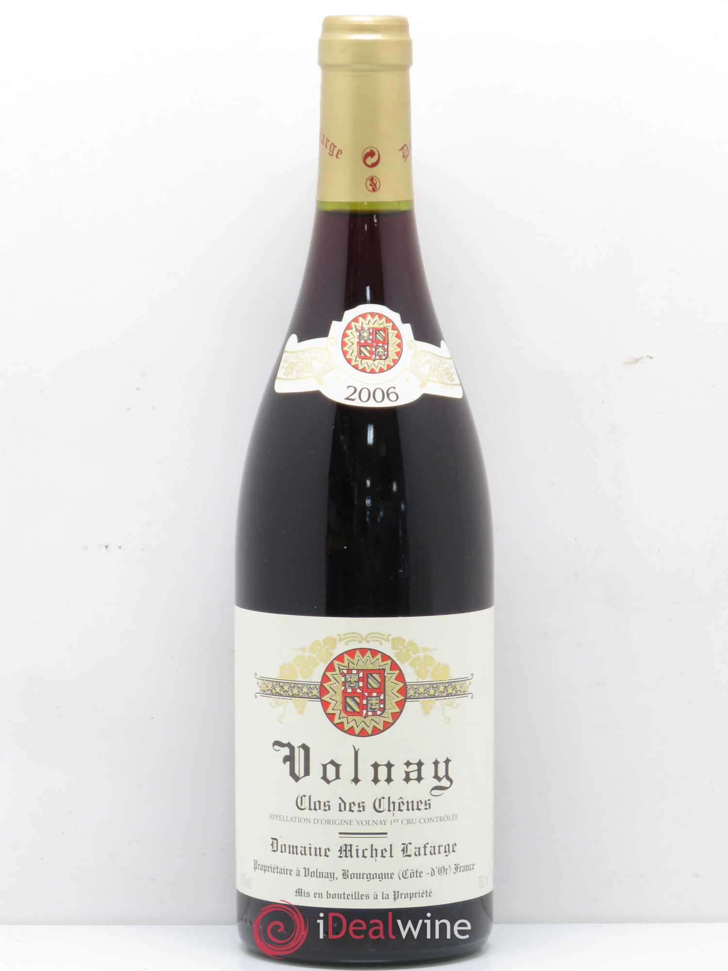 Volnay 1er Cru Clos des Chênes Lafarge (Domaine) 2006 - Lot de 1 bouteille - 0