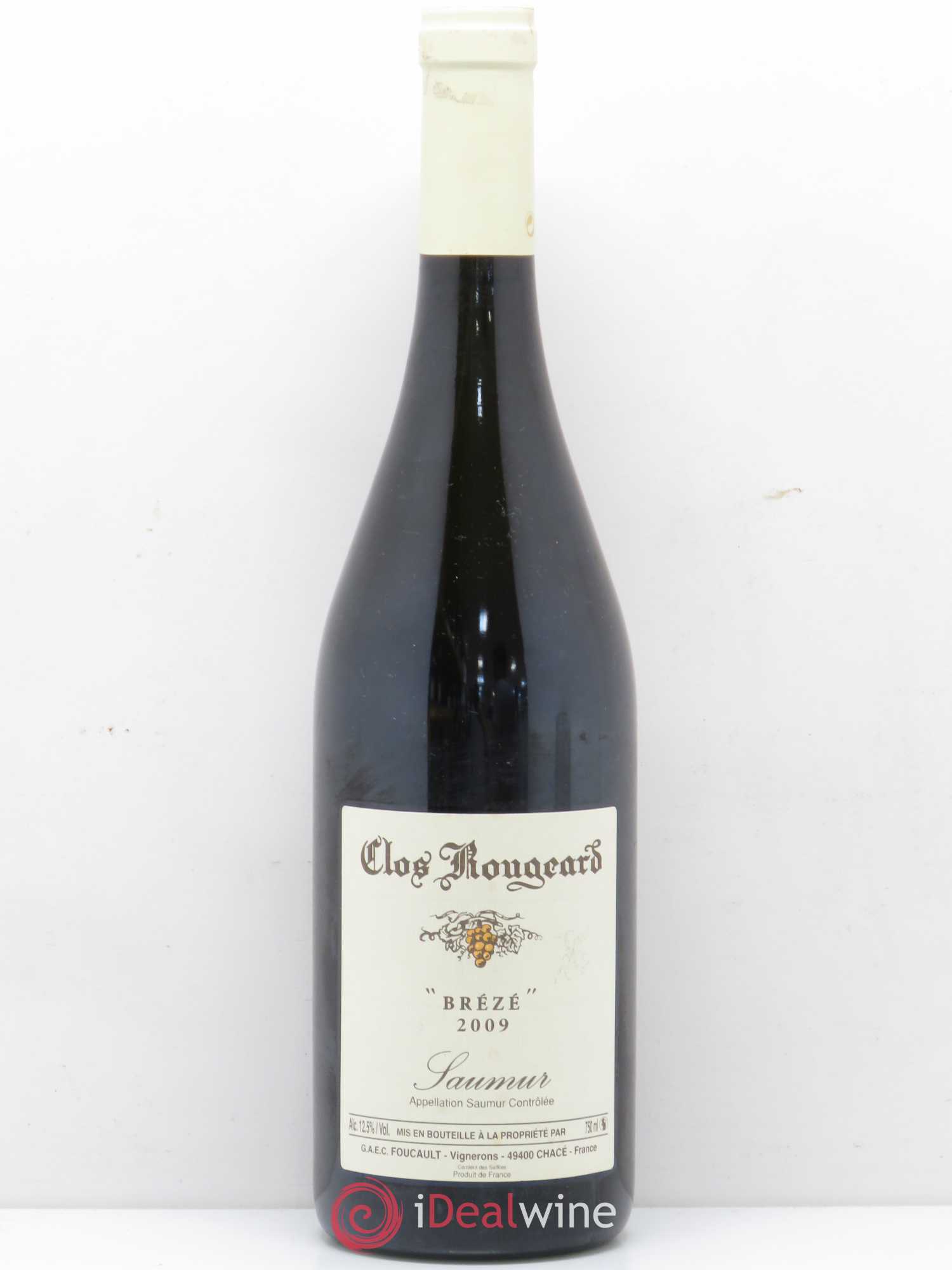 Saumur Brézé Clos Rougeard 2009 - Lot de 1 bouteille - 0