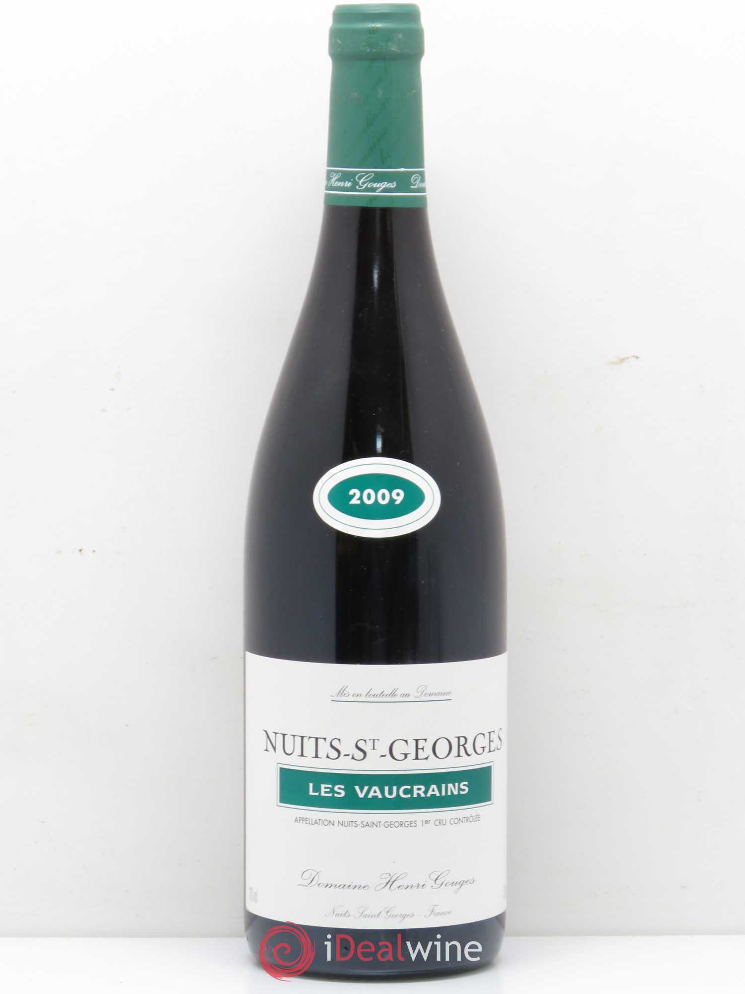 Nuits-Saint-Georges 1er Cru Les Vaucrains Henri Gouges 2009 - Lot de 1 bouteille - 0