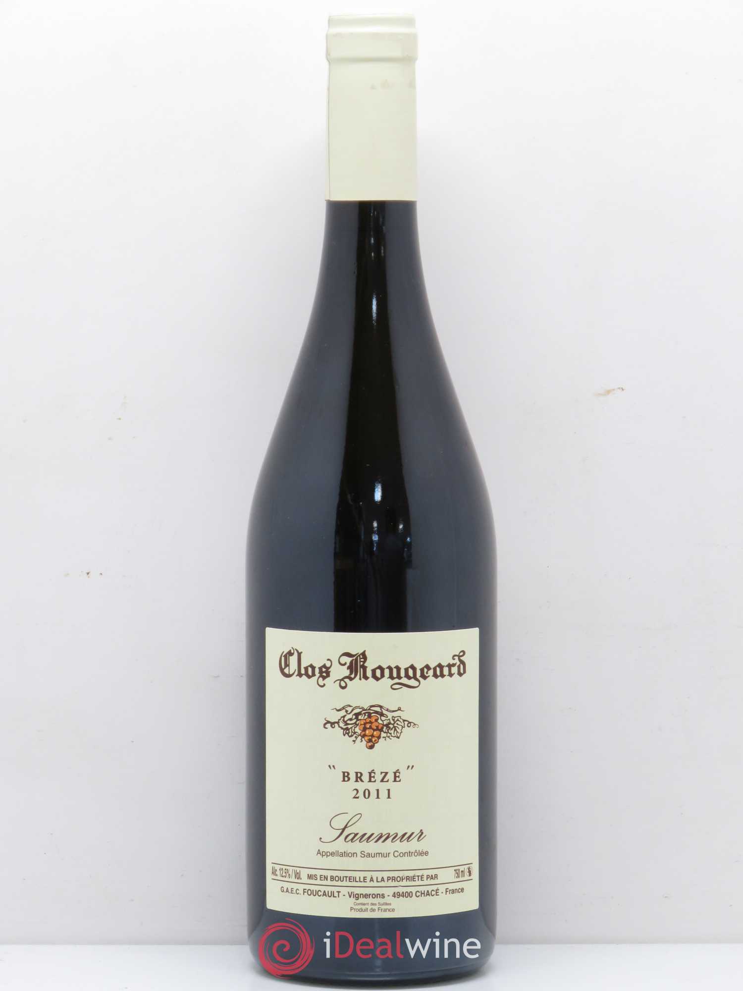 Saumur Brézé Clos Rougeard 2011 - Lot de 1 bouteille - 0