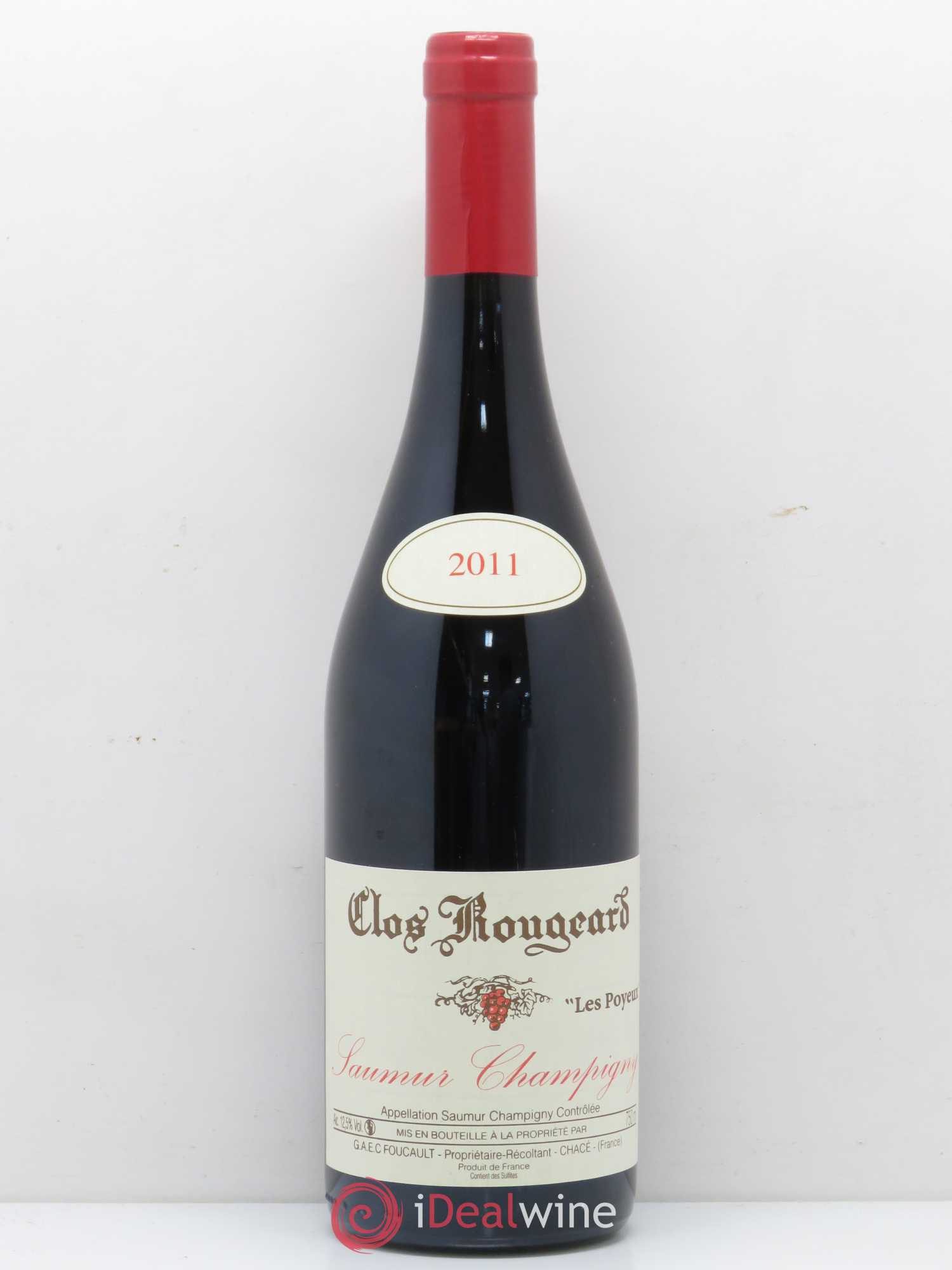 Saumur-Champigny Les Poyeux Clos Rougeard 2011 - Lot de 1 bouteille - 0
