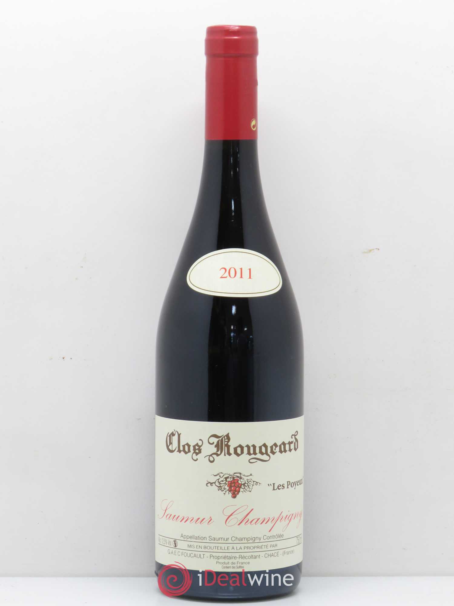 Saumur-Champigny Les Poyeux Clos Rougeard 2011 - Lot de 1 bouteille - 0