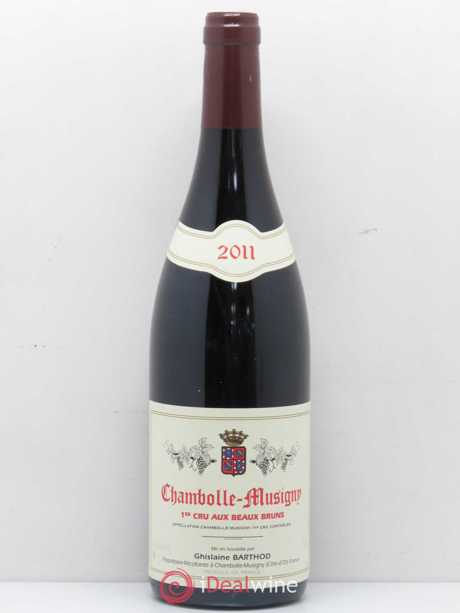 Chambolle-Musigny 1er Cru Aux Beaux Bruns Ghislaine Barthod 2011 - Lot de 1 bouteille - 0